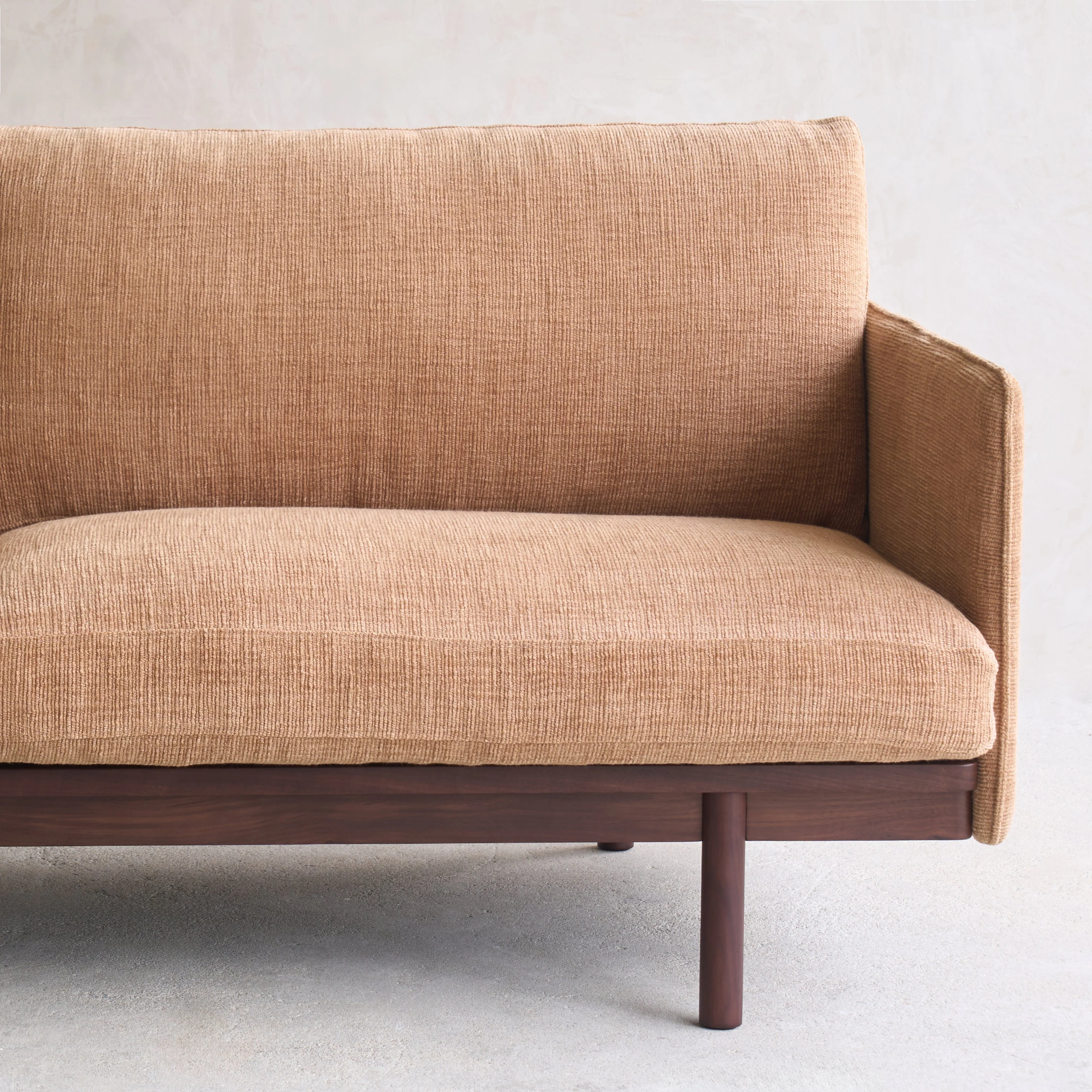 Pensive Sofa | Walnut - Bespoke Fabric - Image 2