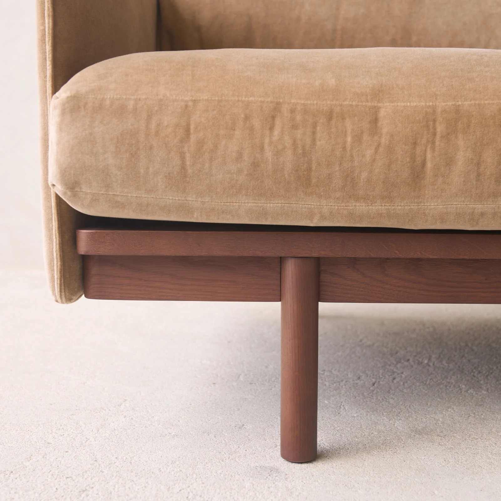 Pensive Sofa | Walnut - Bespoke Fabric - Image 23