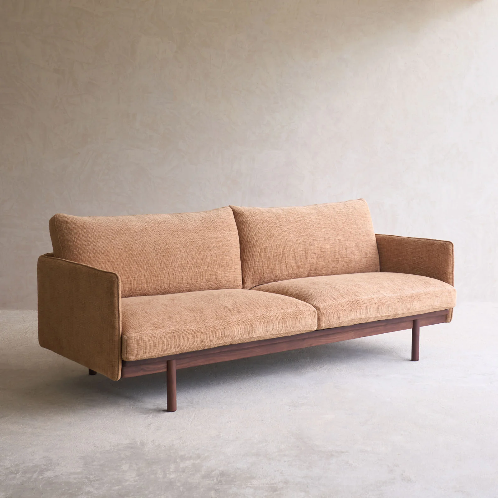 Pensive Sofa | Walnut - Bespoke Fabric - Image 3