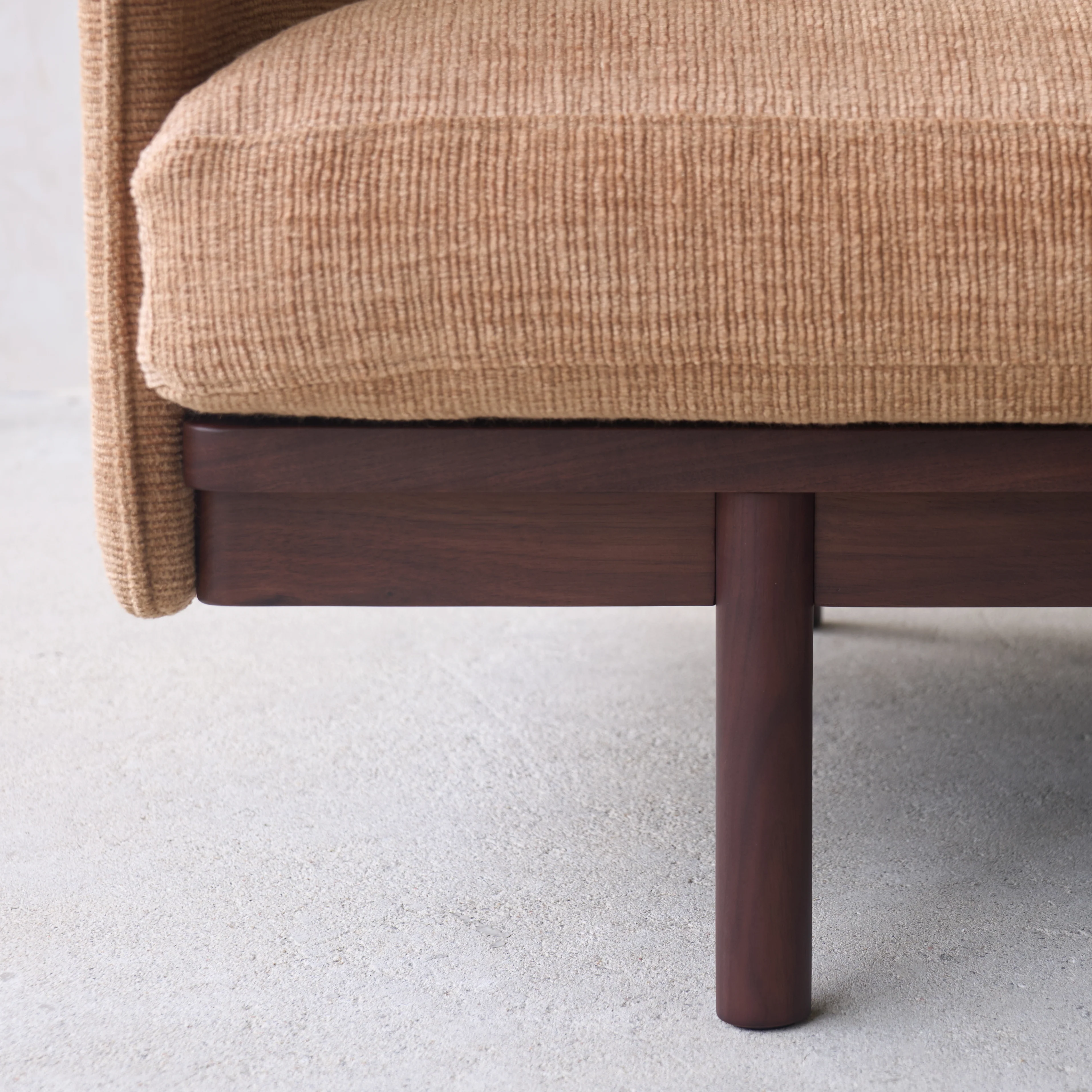 Pensive Sofa | Walnut - Bespoke Fabric - Image 6