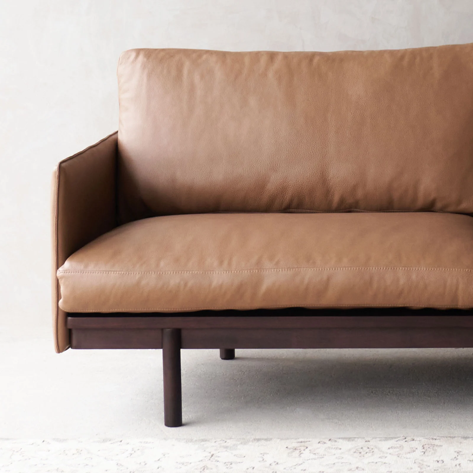 Pensive Sofa | Walnut - Bespoke Leather - Image 2