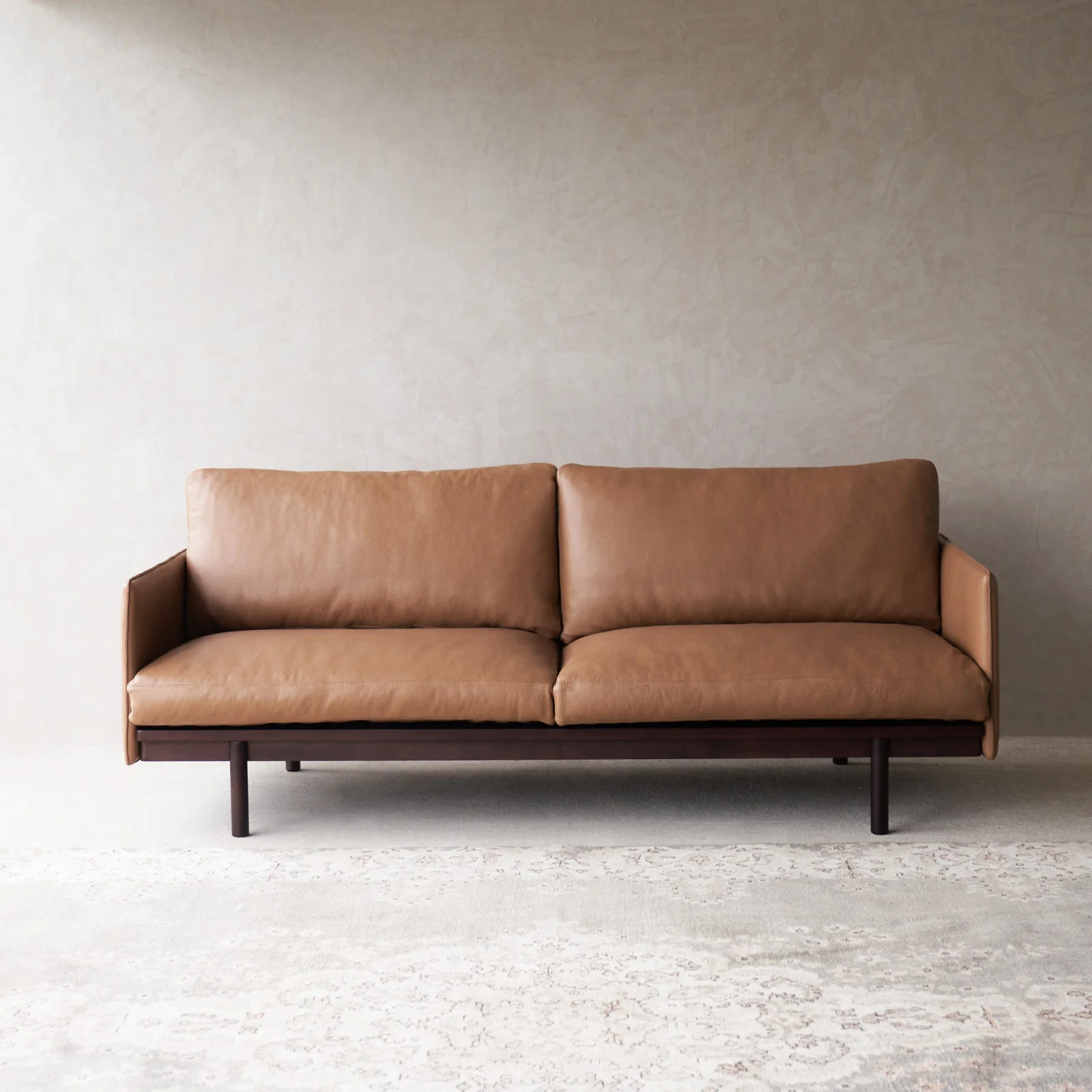 Pensive Sofa | Walnut - Bespoke Leather - Image 4