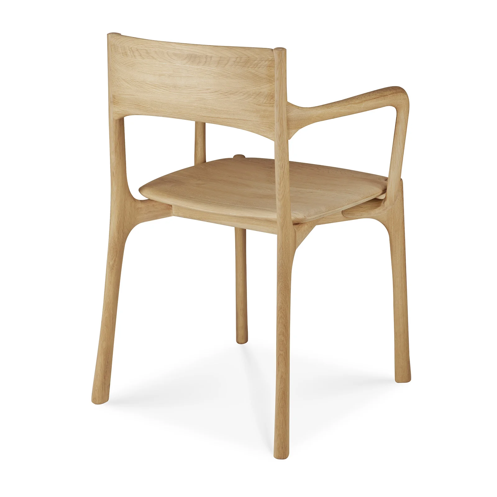 PI Dining Chair With Arms | Oak - Image 6