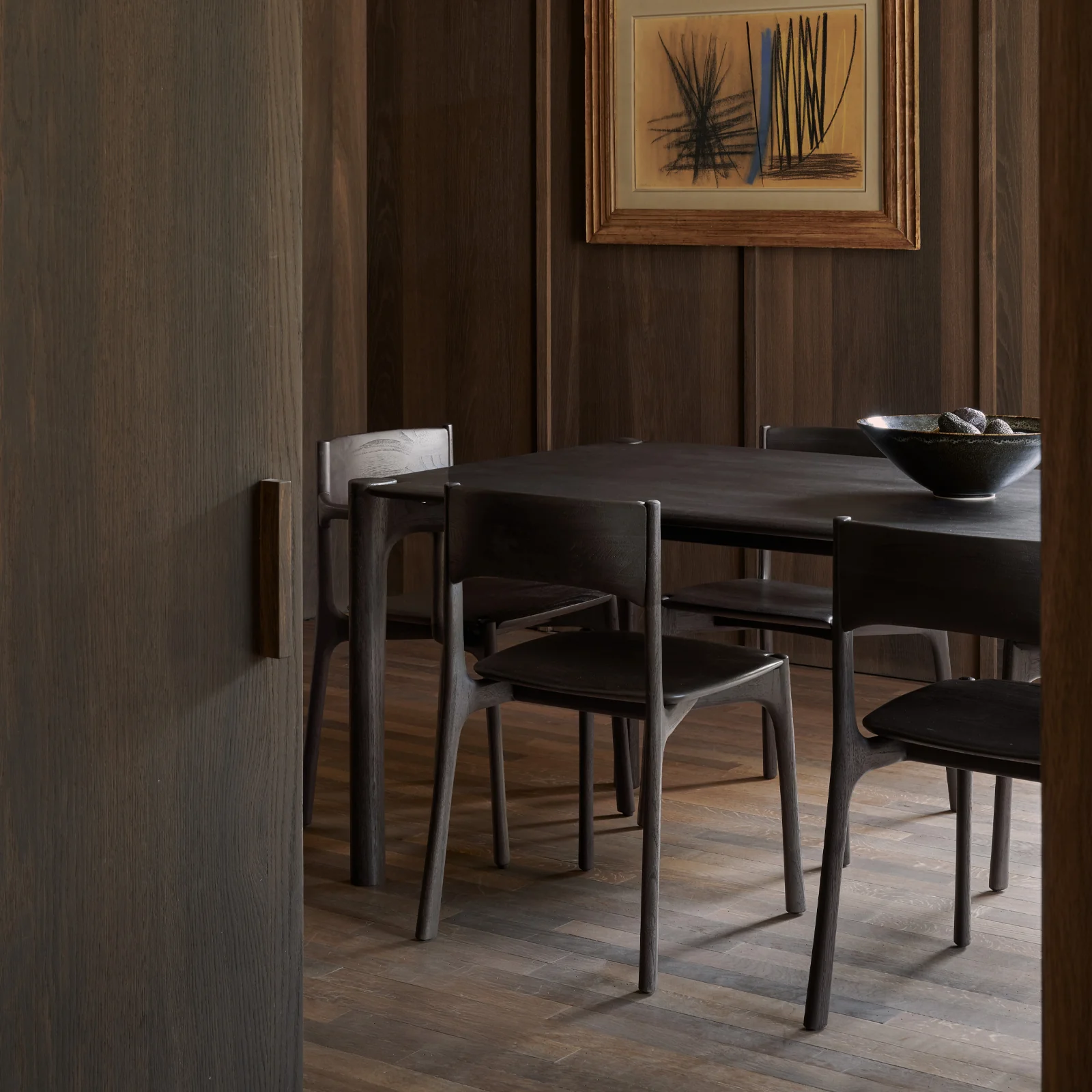 PI Dining Table | Teak Dark Brown - Image 2