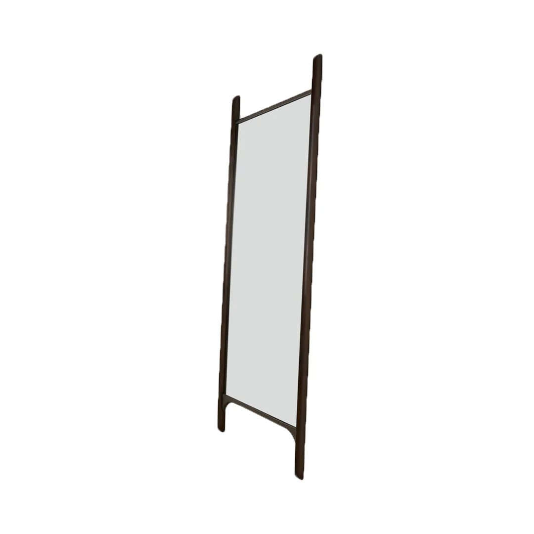 PI Floor Mirror | Mahogany - Dark Brown - Image 4