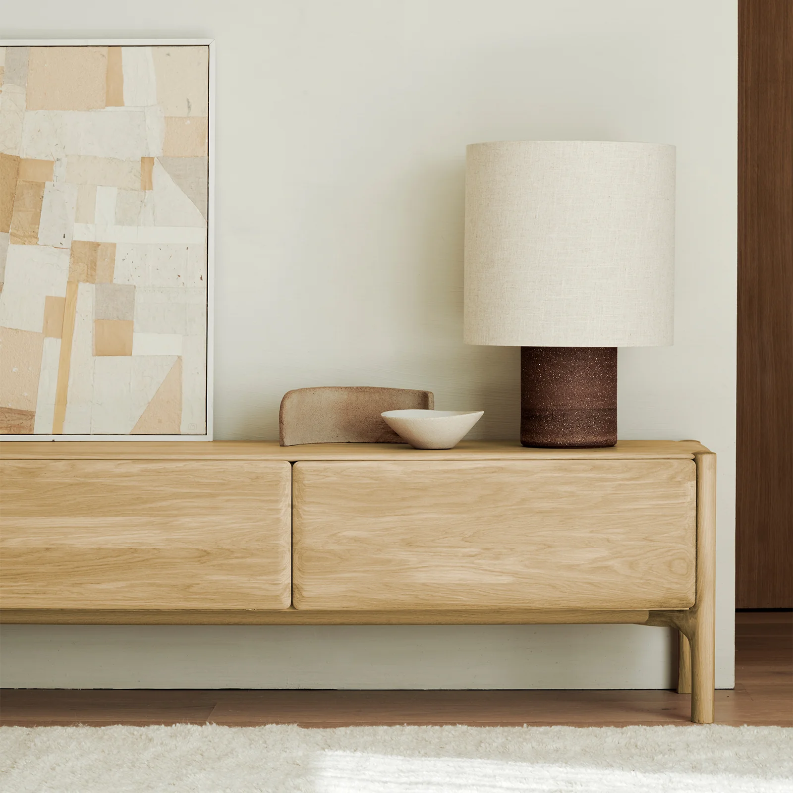 PI TV Console | Oak (164cm) - Image 5