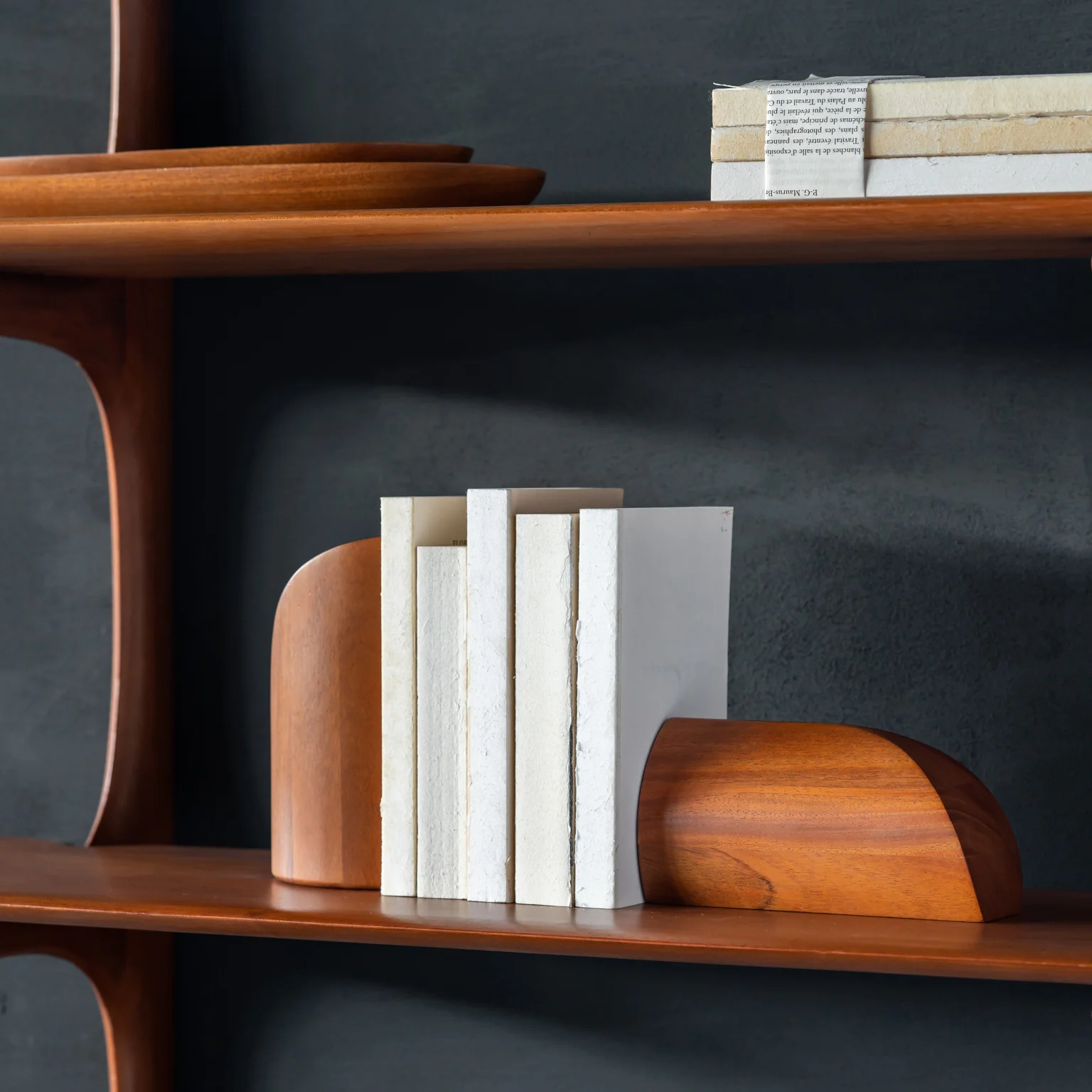 PI Wall Shelves | Mahogany - Image 11