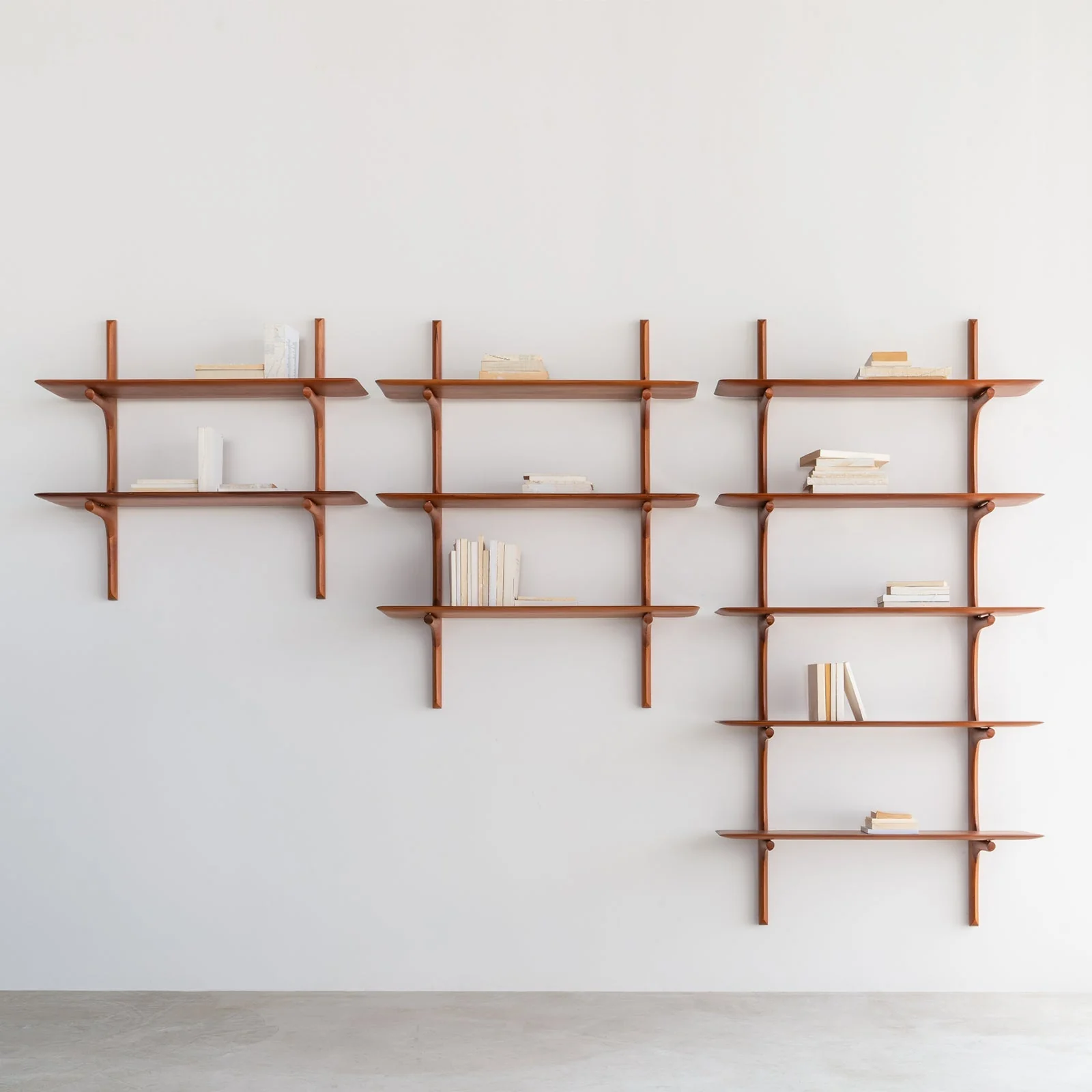 PI Wall Shelves | Mahogany - Image 13