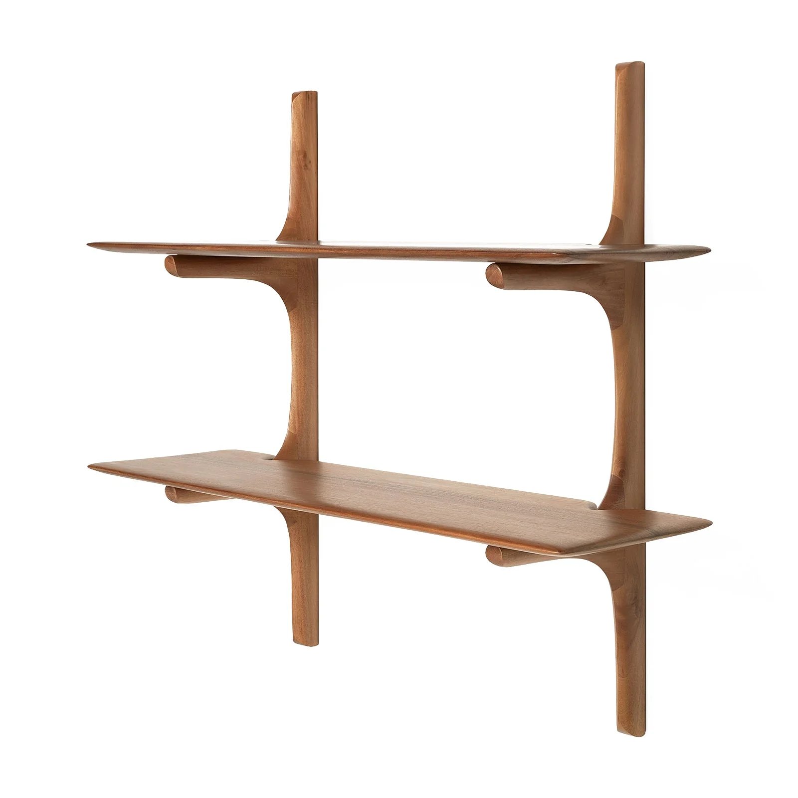 PI Wall Shelves | Mahogany - Image 4