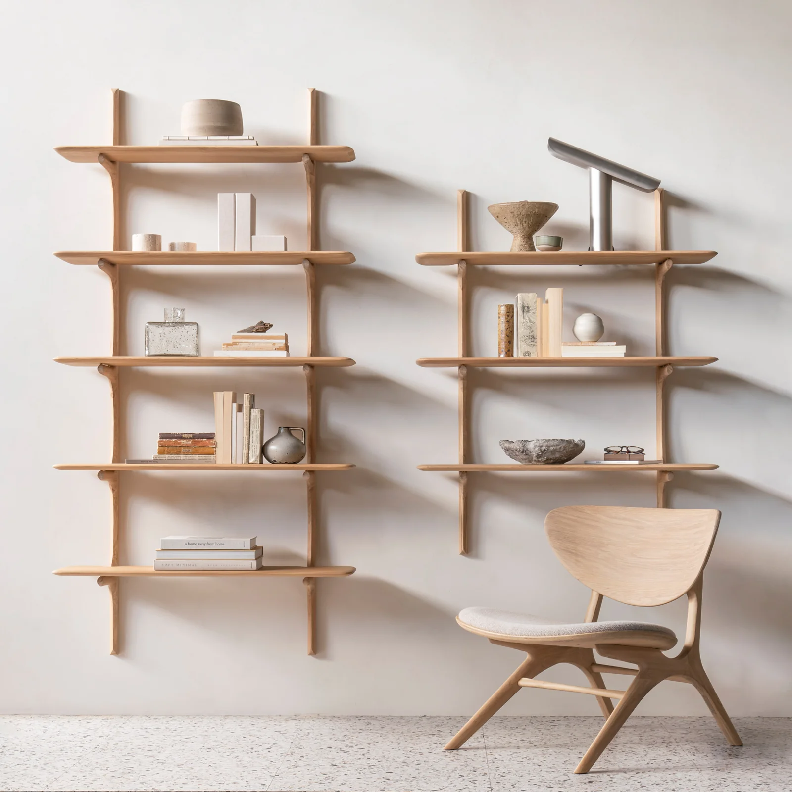 PI Wall Shelves | Oak