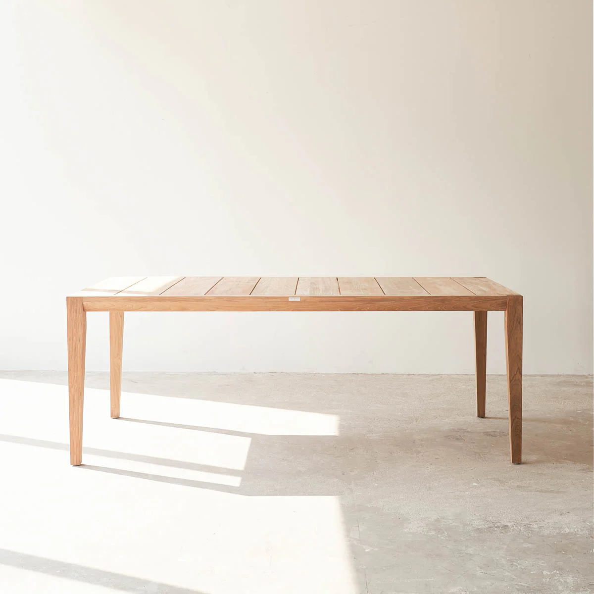 Pier Outdoor Dining Table | Teak - Image 3