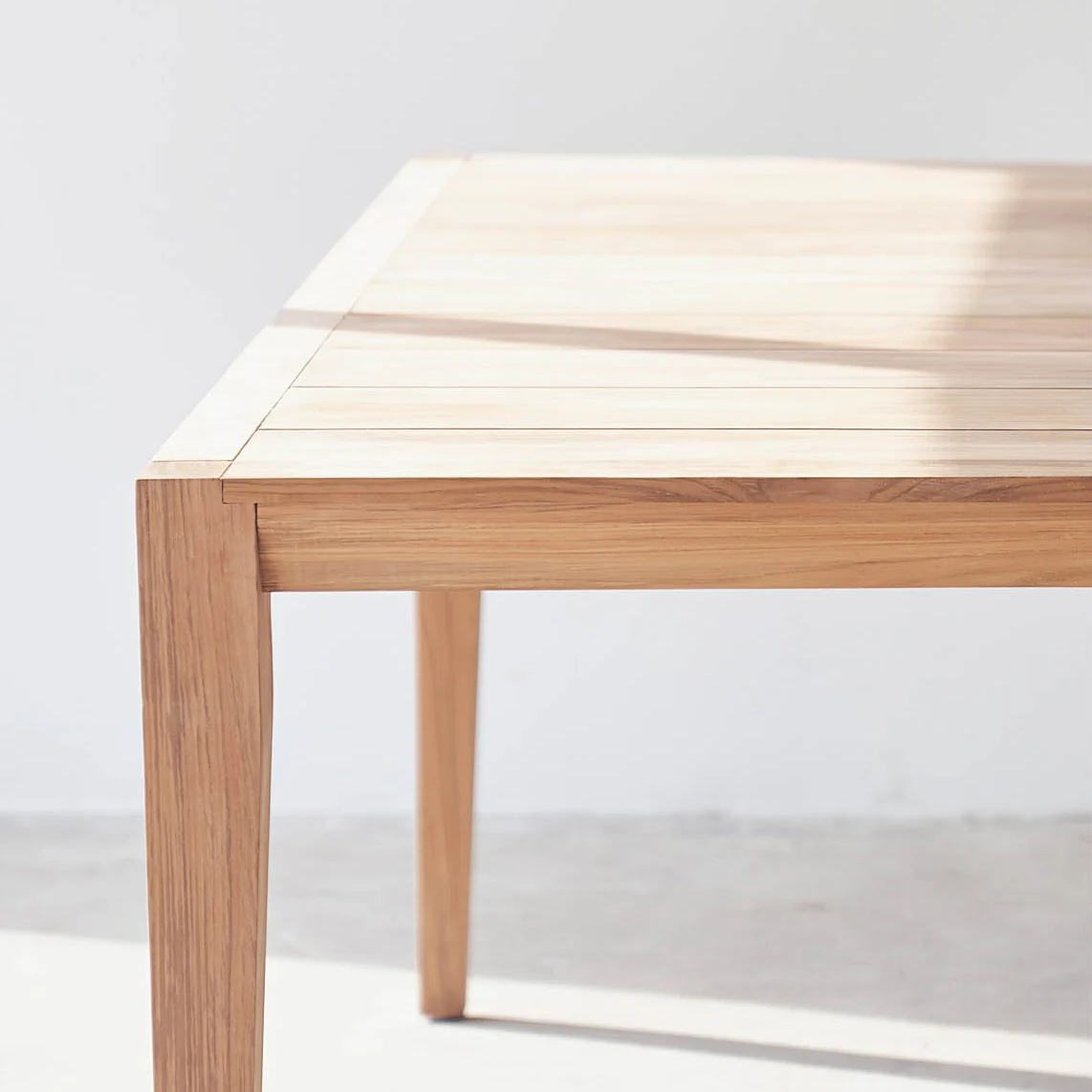 Pier Outdoor Dining Table | Teak - Image 4