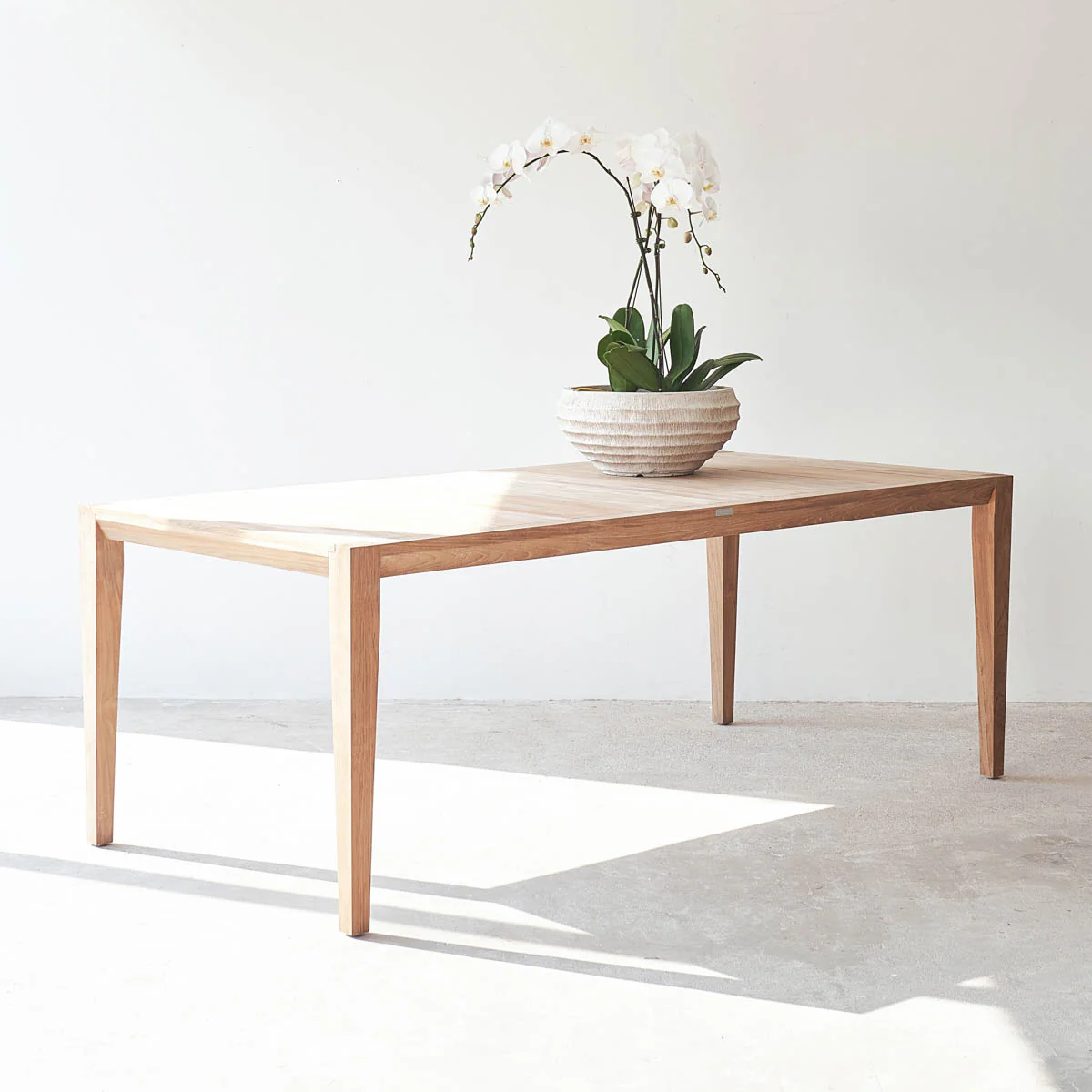 Pier Outdoor Dining Table | Teak - Image 5