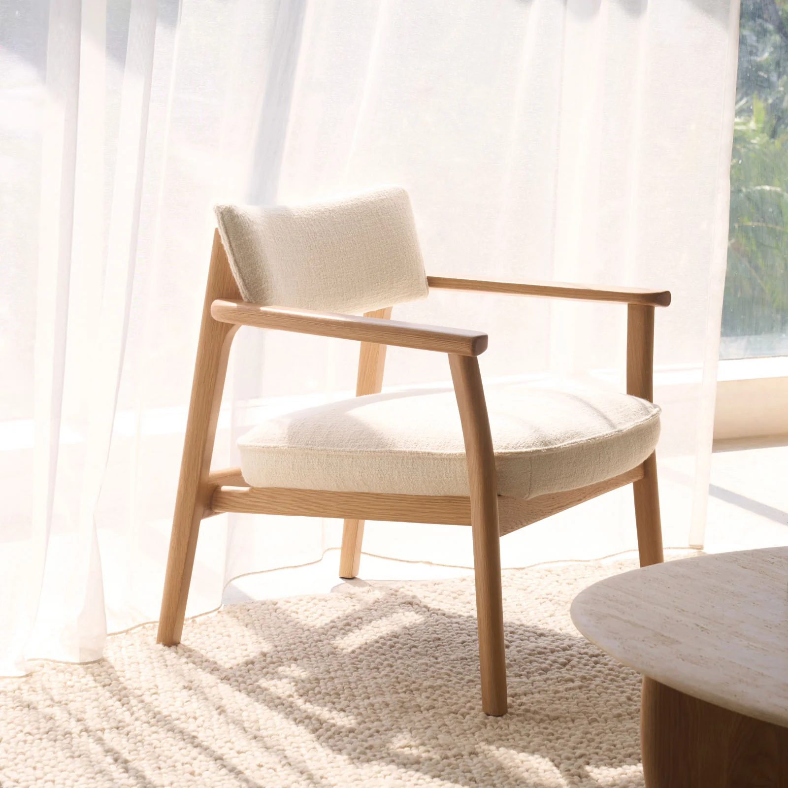 Poise Armchair | Bespoke Fabric - Image 3
