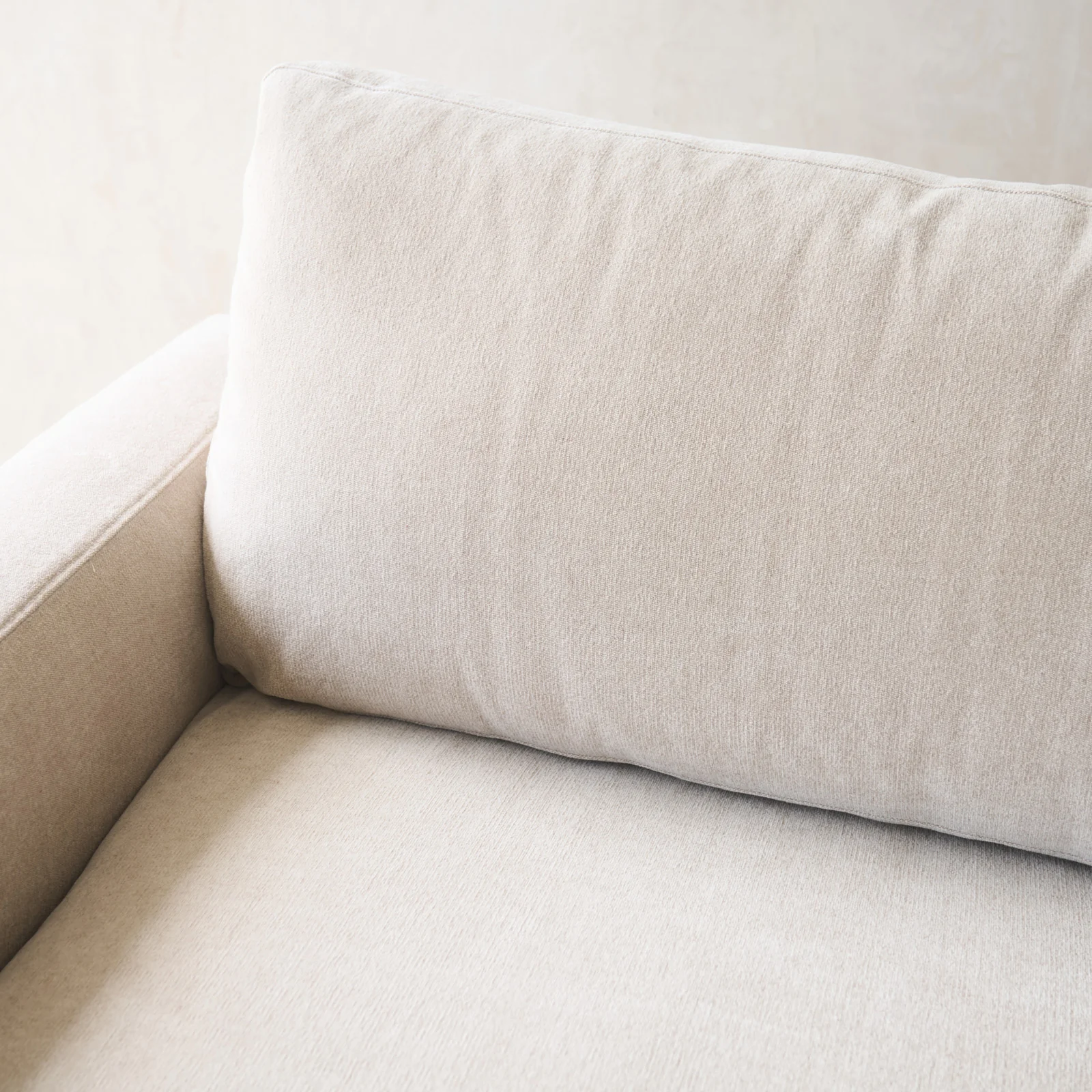 Ponte Fabric Sofa | Espresso Oak - Dunes (230cm) - Image 2
