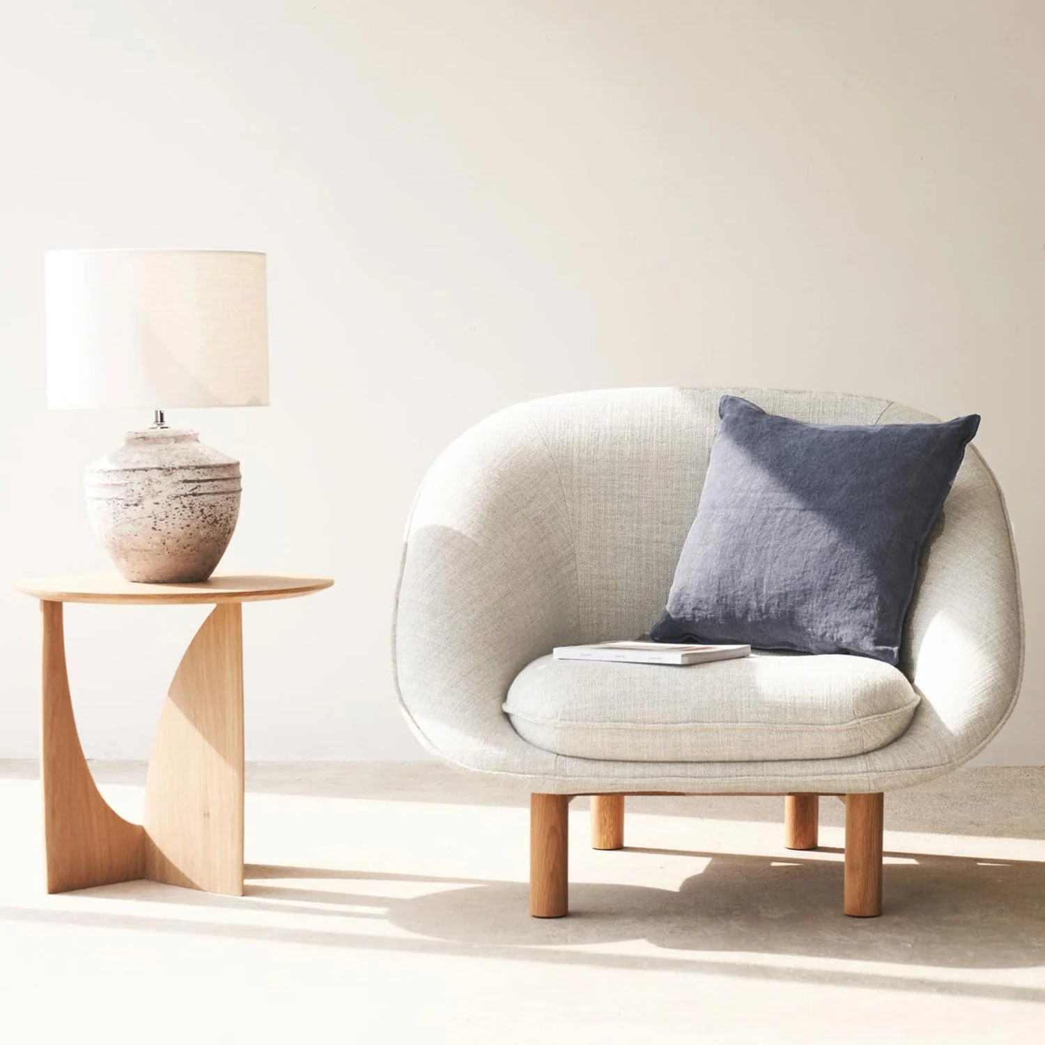 Portobello Fabric Armchair | Bespoke - Image 4