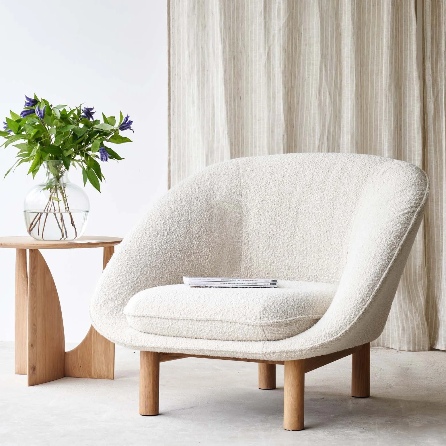 Portobello Fabric Armchair | Bespoke - Image 6