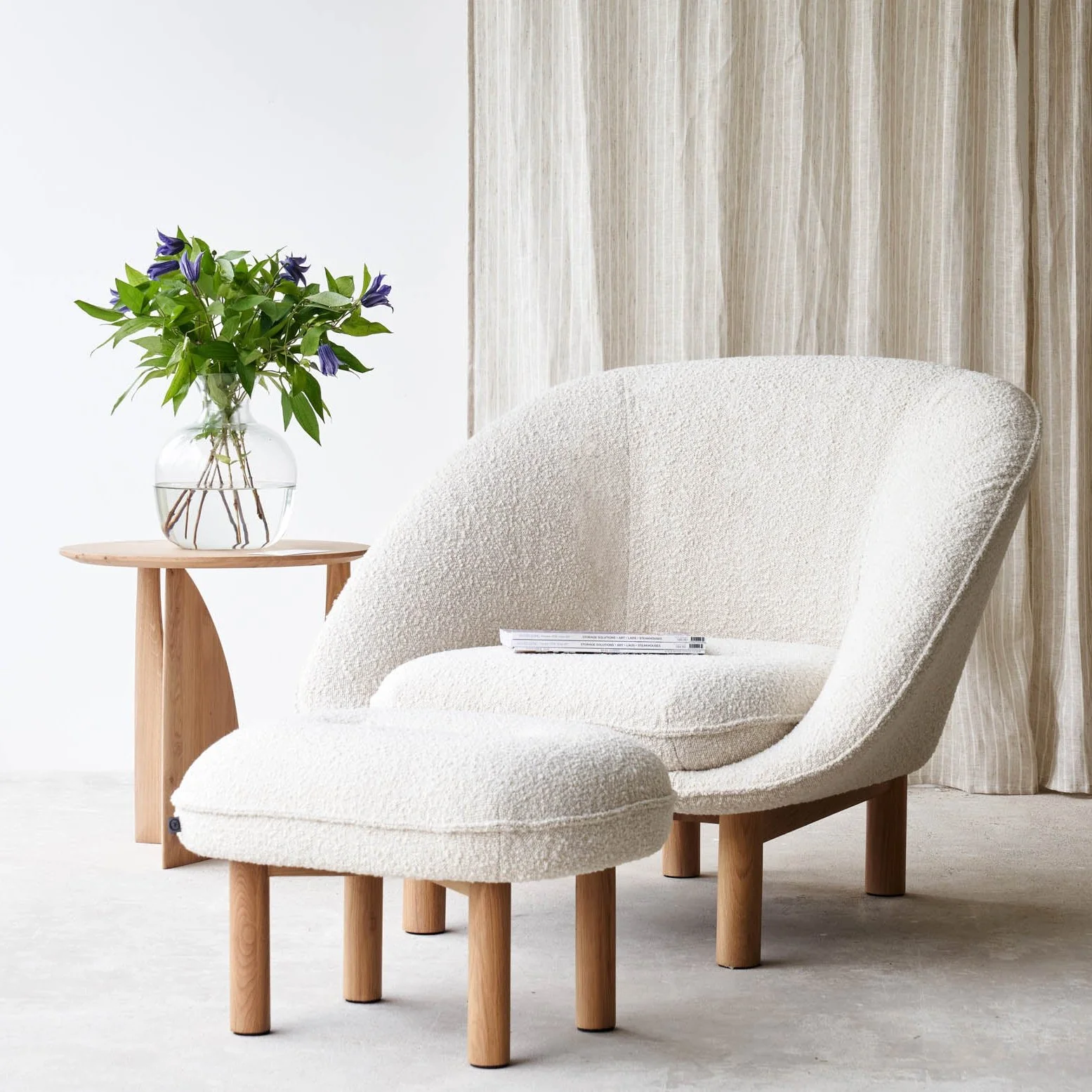 Portobello Fabric Armchair | Bespoke - Image 8