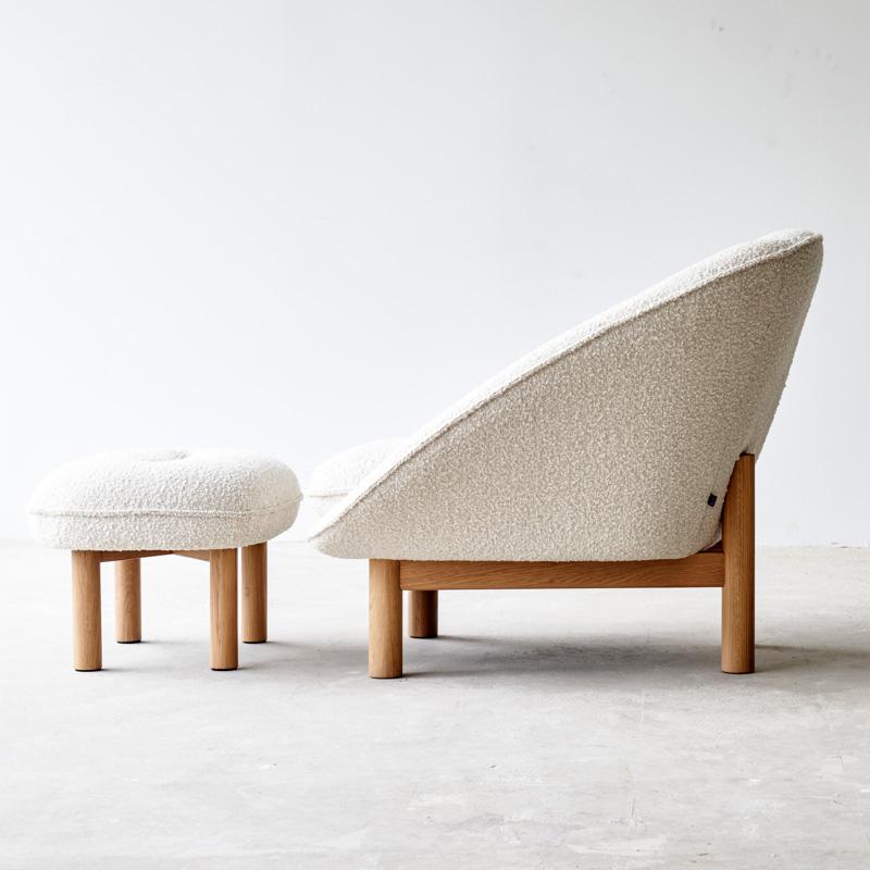 Portobello Foot Stool | Bespoke Fabric (60cm) - Image 10