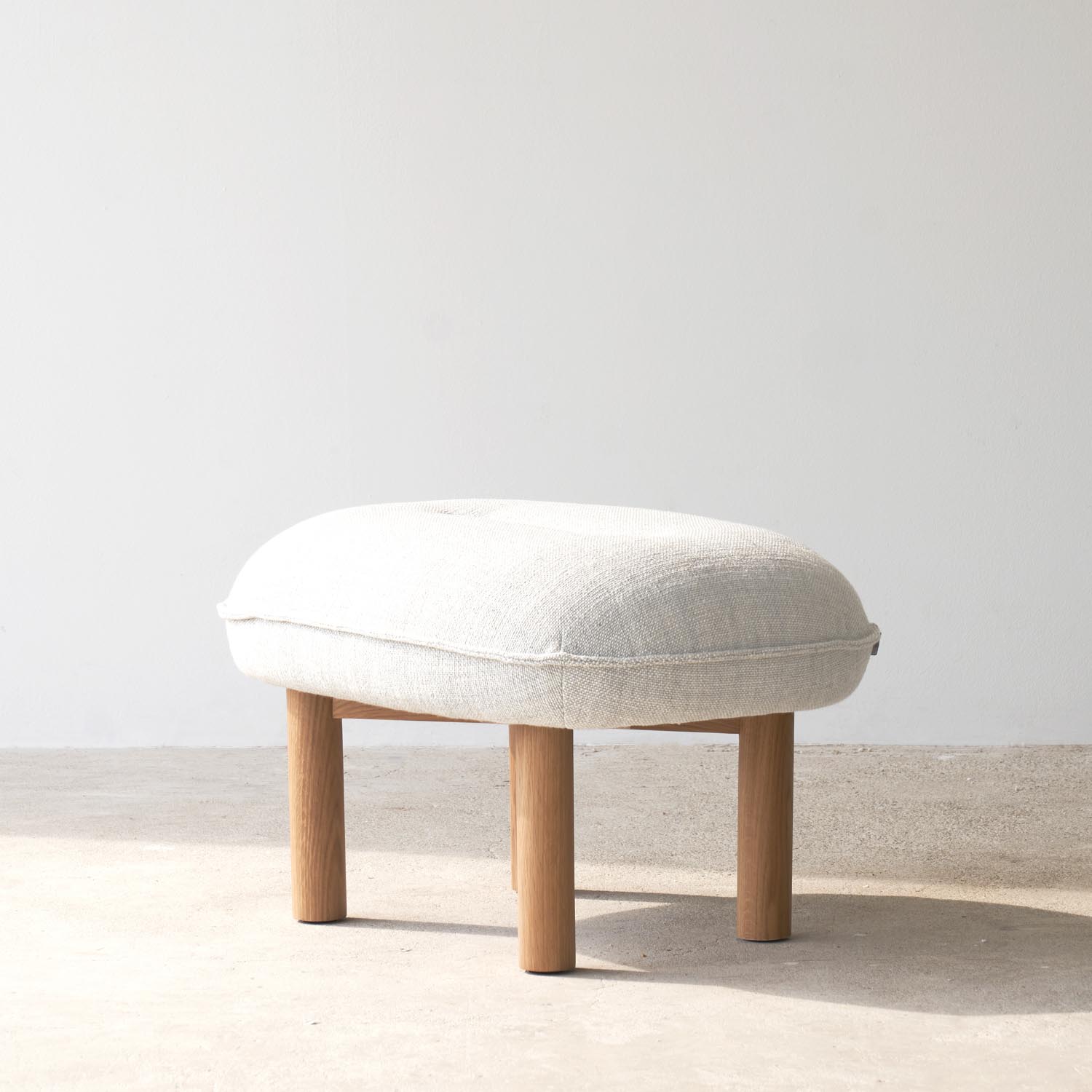 Portobello Foot Stool | Bespoke Fabric (60cm) - Image 12