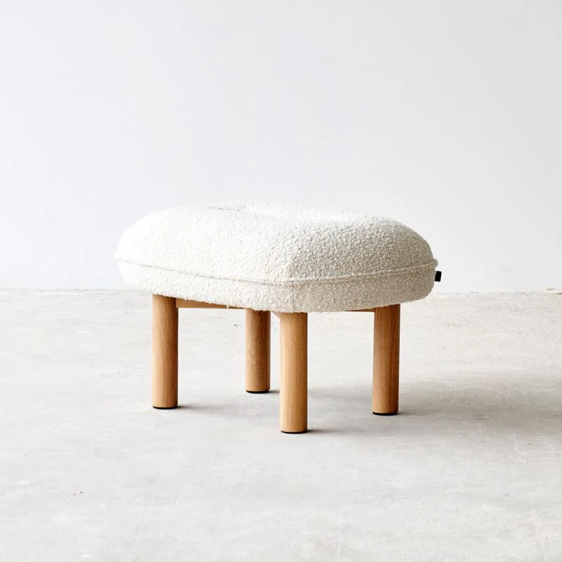Portobello Foot Stool | Bespoke Fabric (60cm) - Image 5