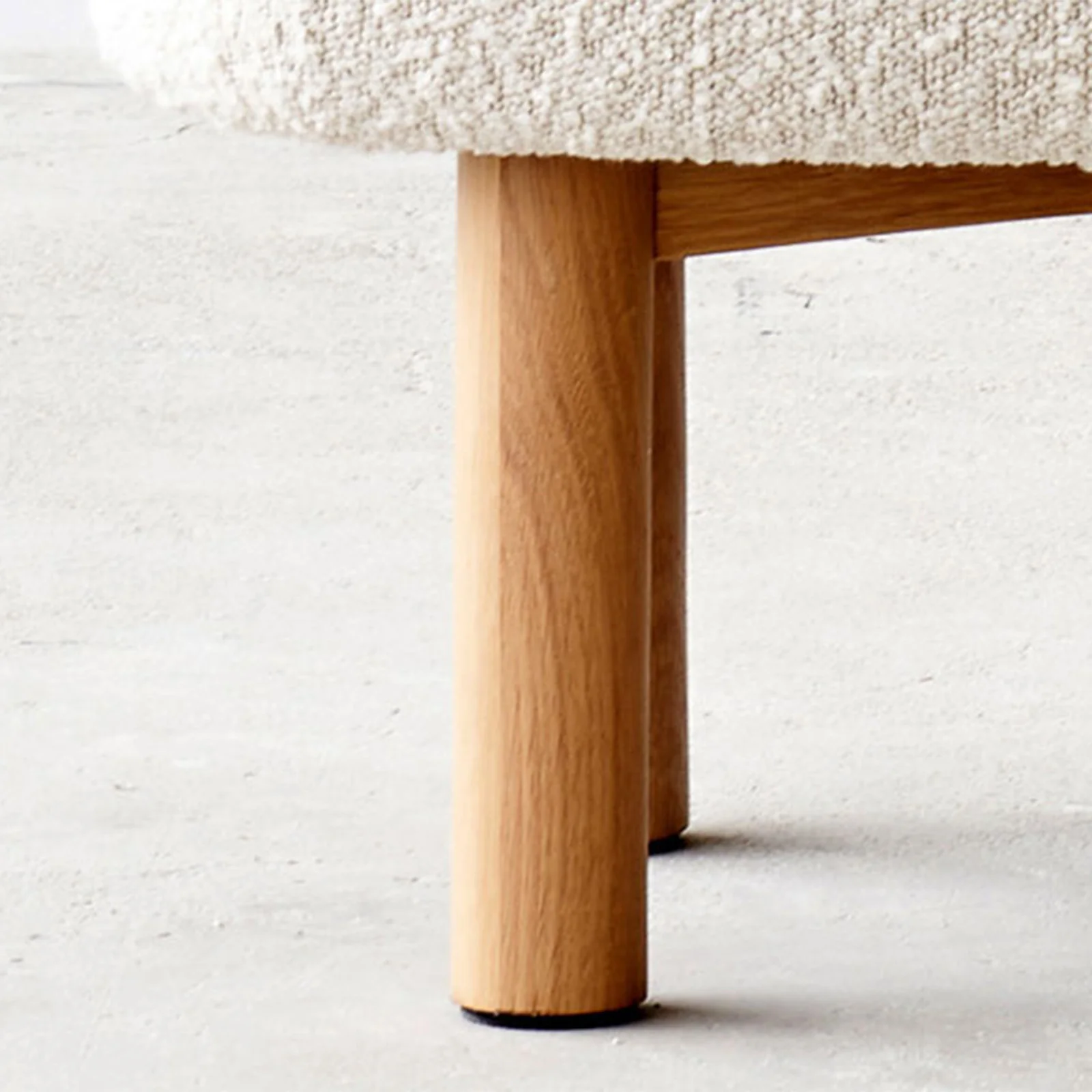 Portobello Foot Stool | Bespoke Fabric (60cm) - Image 7