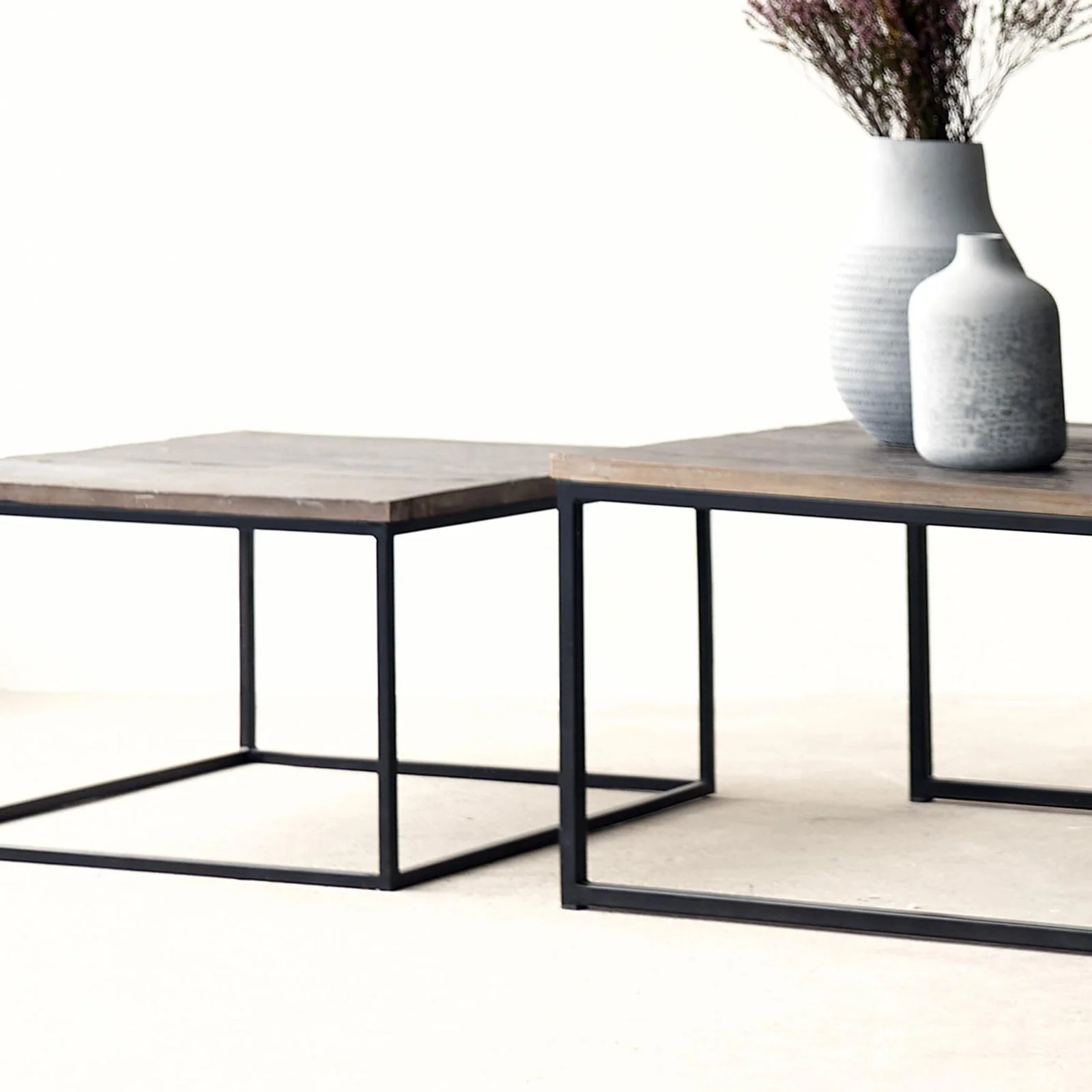 Prato Nested Coffee Table | Square - Image 5