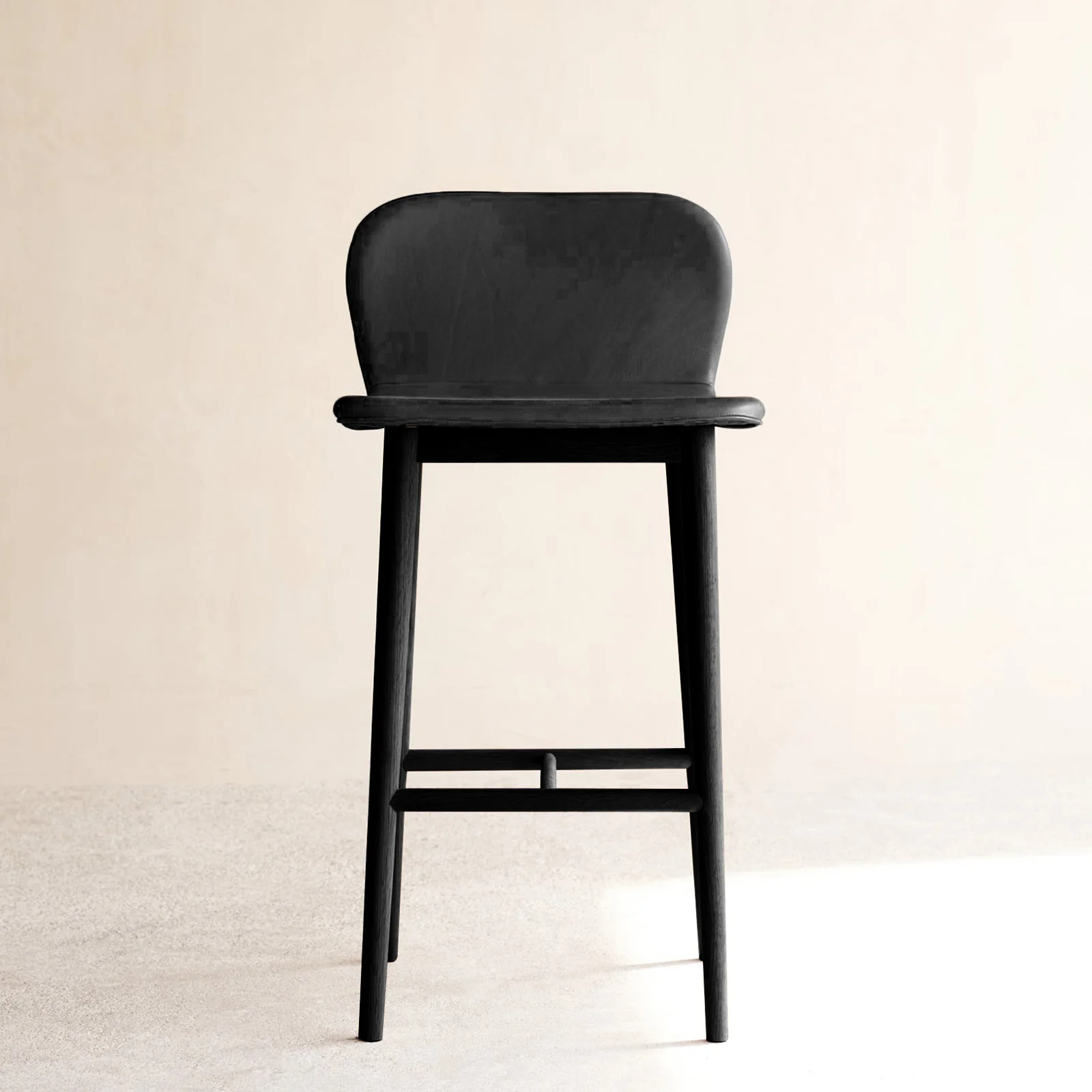 Puddle Counter Stool | Black Frame - Bespoke - Image 7