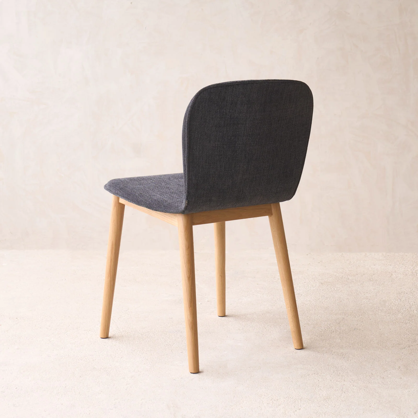 Puddle Dining Chair | Oak Frame - Bespoke Fabric - Image 10