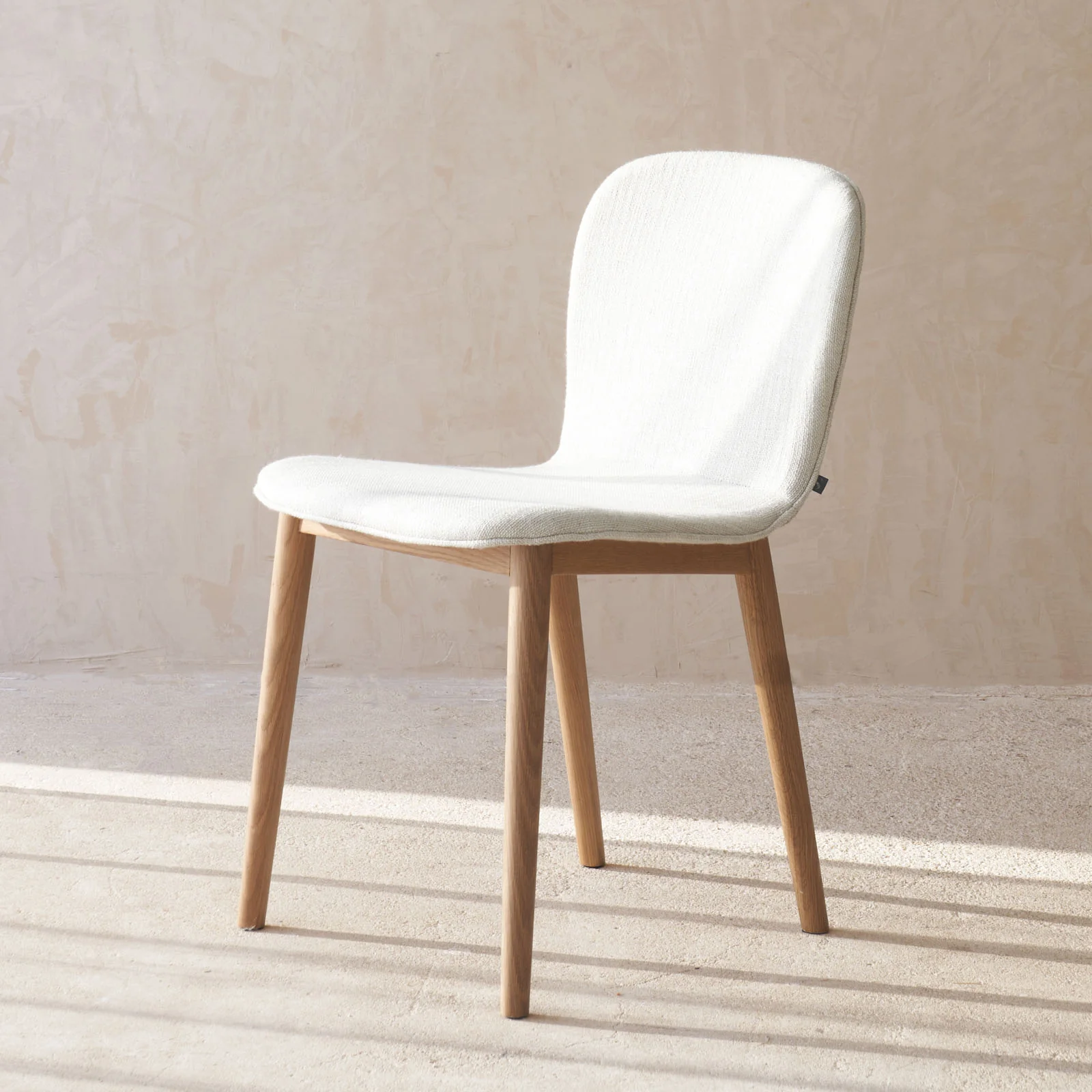 Puddle Dining Chair | Oak Frame - Bespoke Fabric - Image 13