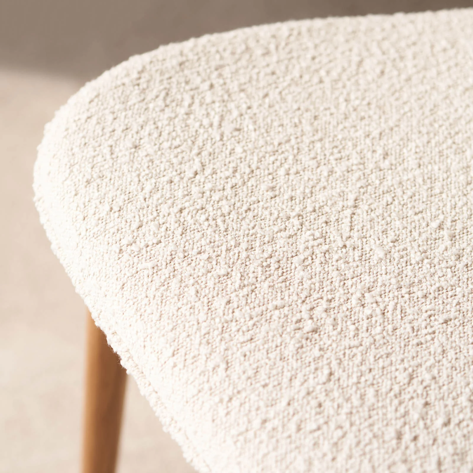 Puddle Dining Chair | Oak Frame - Bespoke Fabric - Image 18