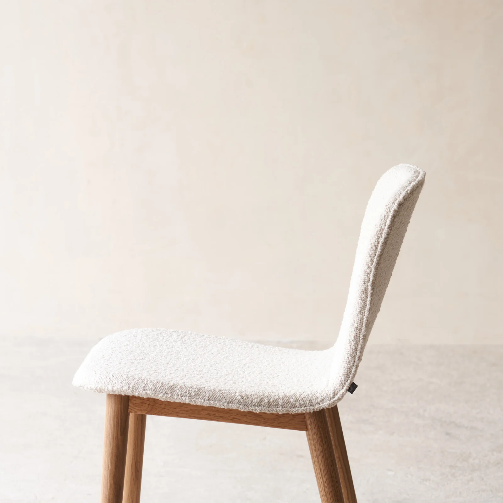 Puddle Dining Chair | Oak Frame - Bespoke Fabric - Image 20