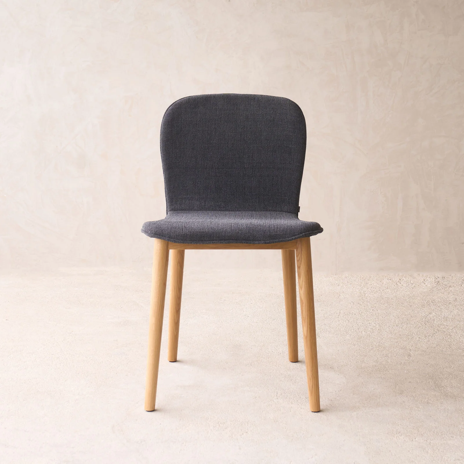 Puddle Dining Chair | Oak Frame - Bespoke Fabric - Image 7