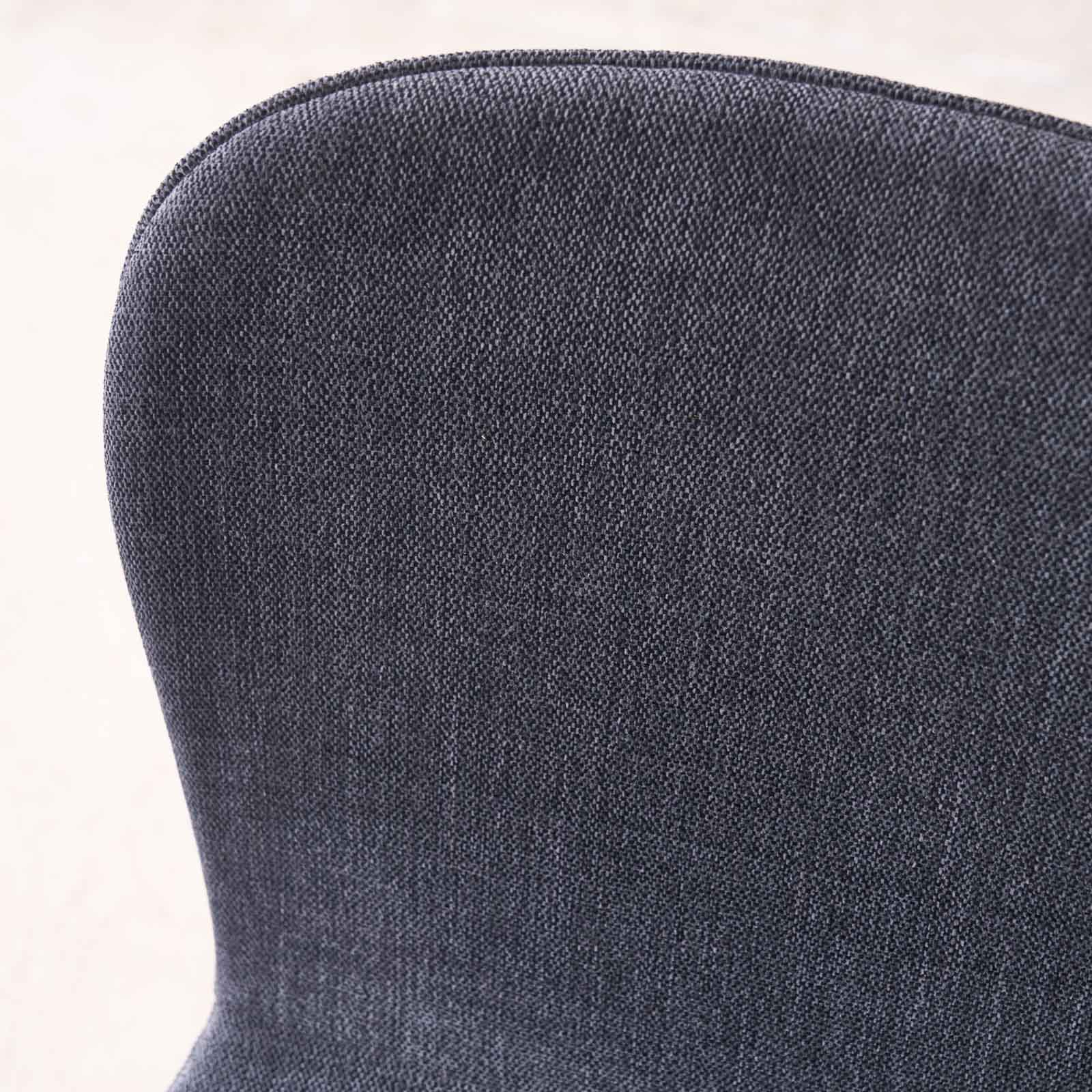 Puddle Dining Chair | Oak Frame - Bespoke Fabric - Image 8