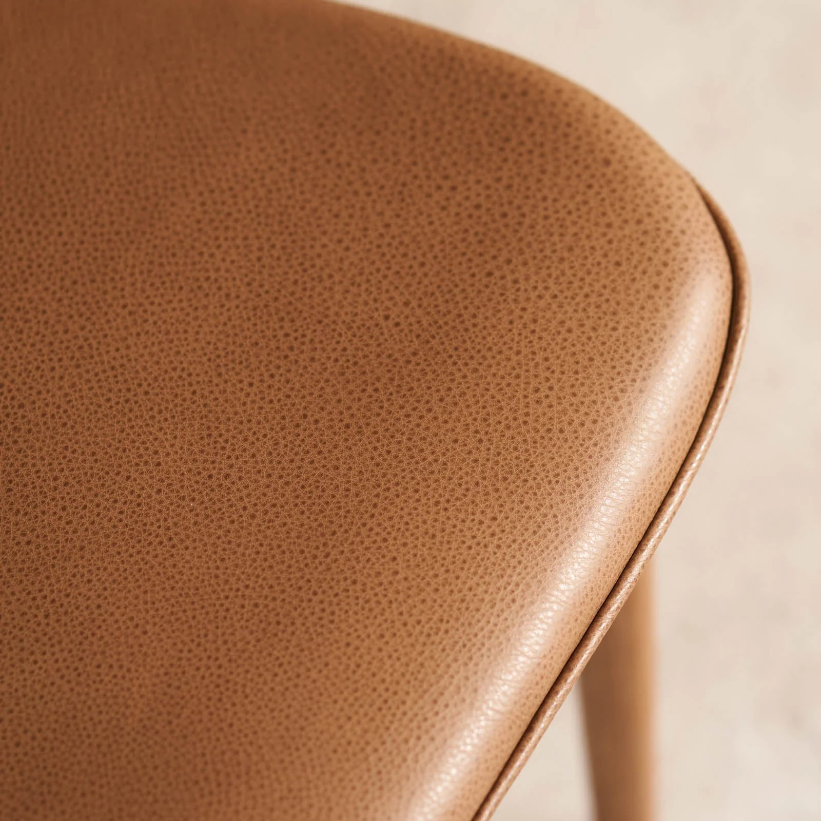 Puddle Dining Chair | Oak Frame - Bespoke Leather - Image 14