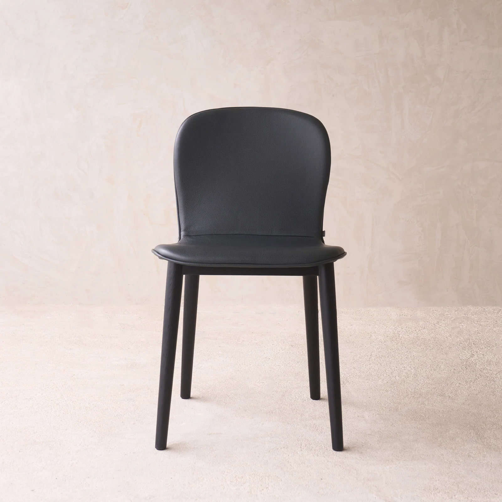 Puddle Dining Chair | Oak Frame - Bespoke Leather - Image 7