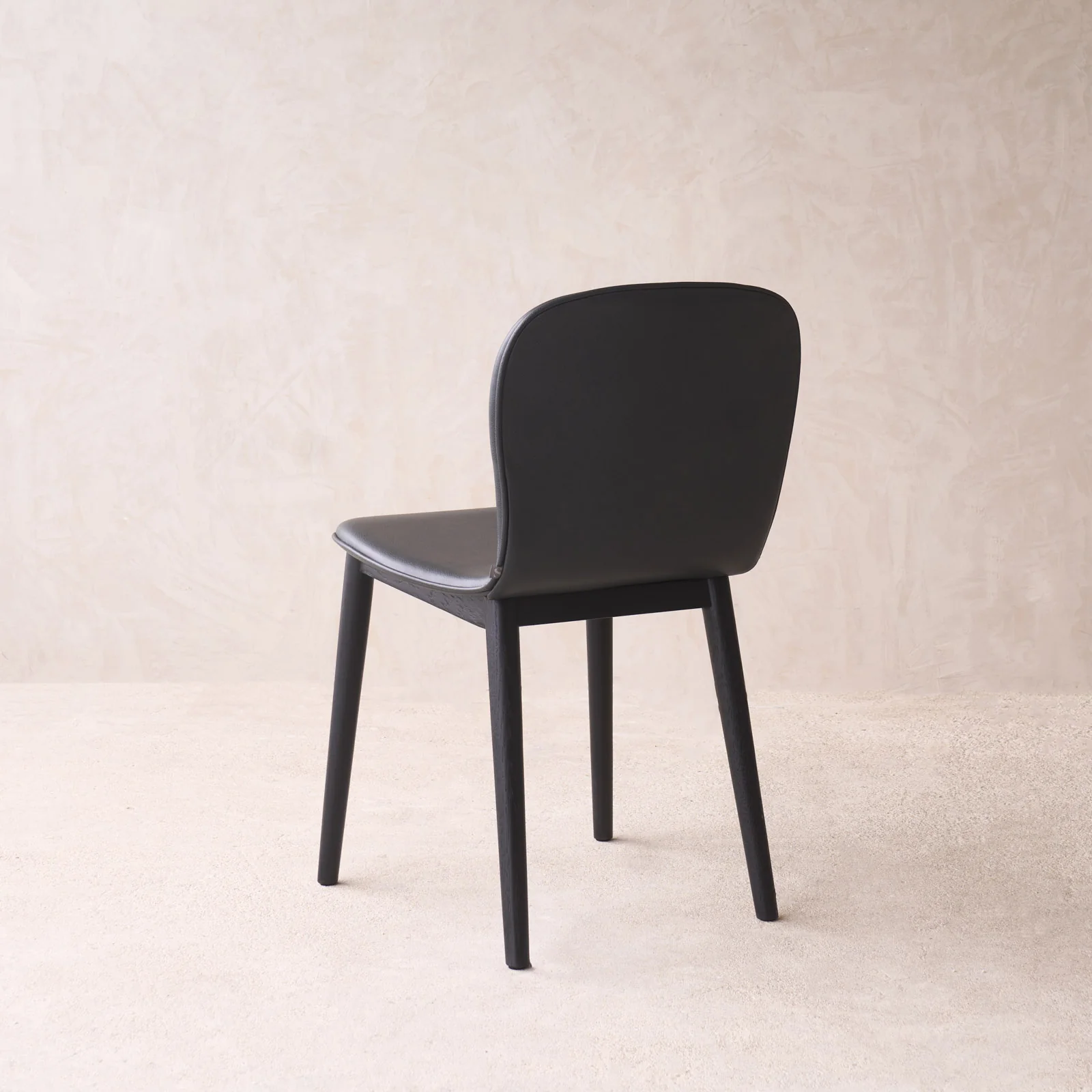 Puddle Dining Chair | Oak Frame - Bespoke Leather - Image 9