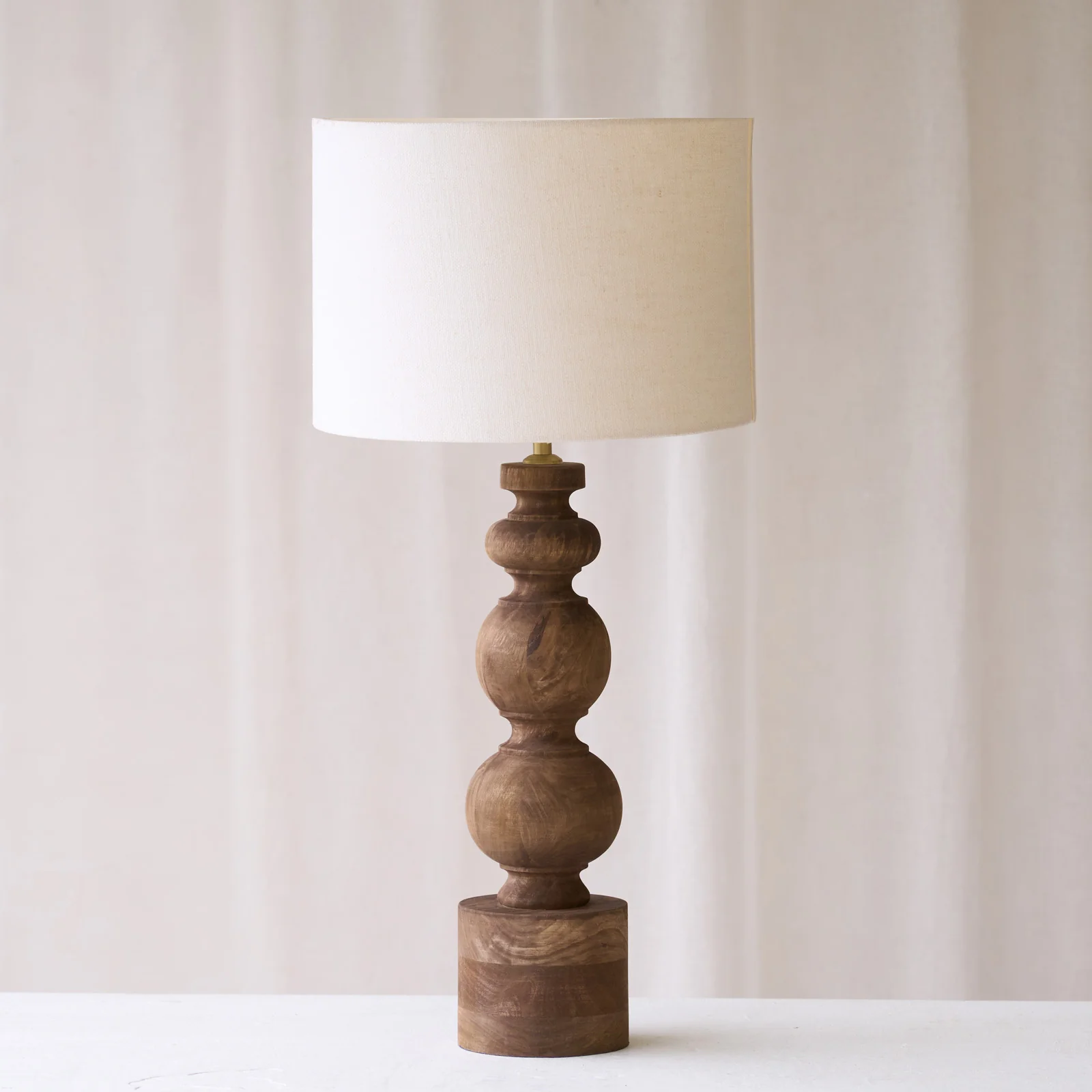 Radwan Table Lamp | Dark Brown (55cm)