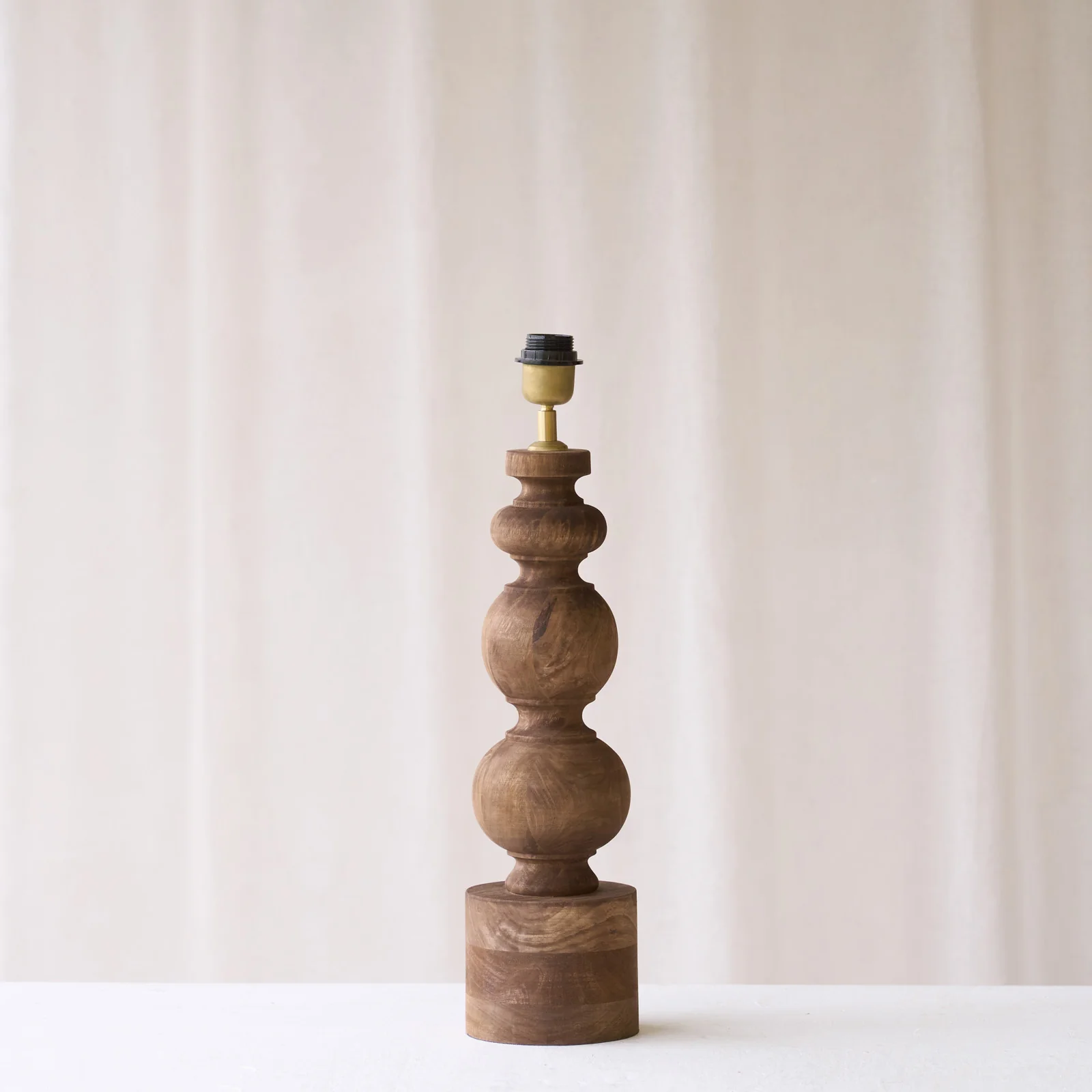 Radwan Table Lamp | Dark Brown (55cm) - Image 6
