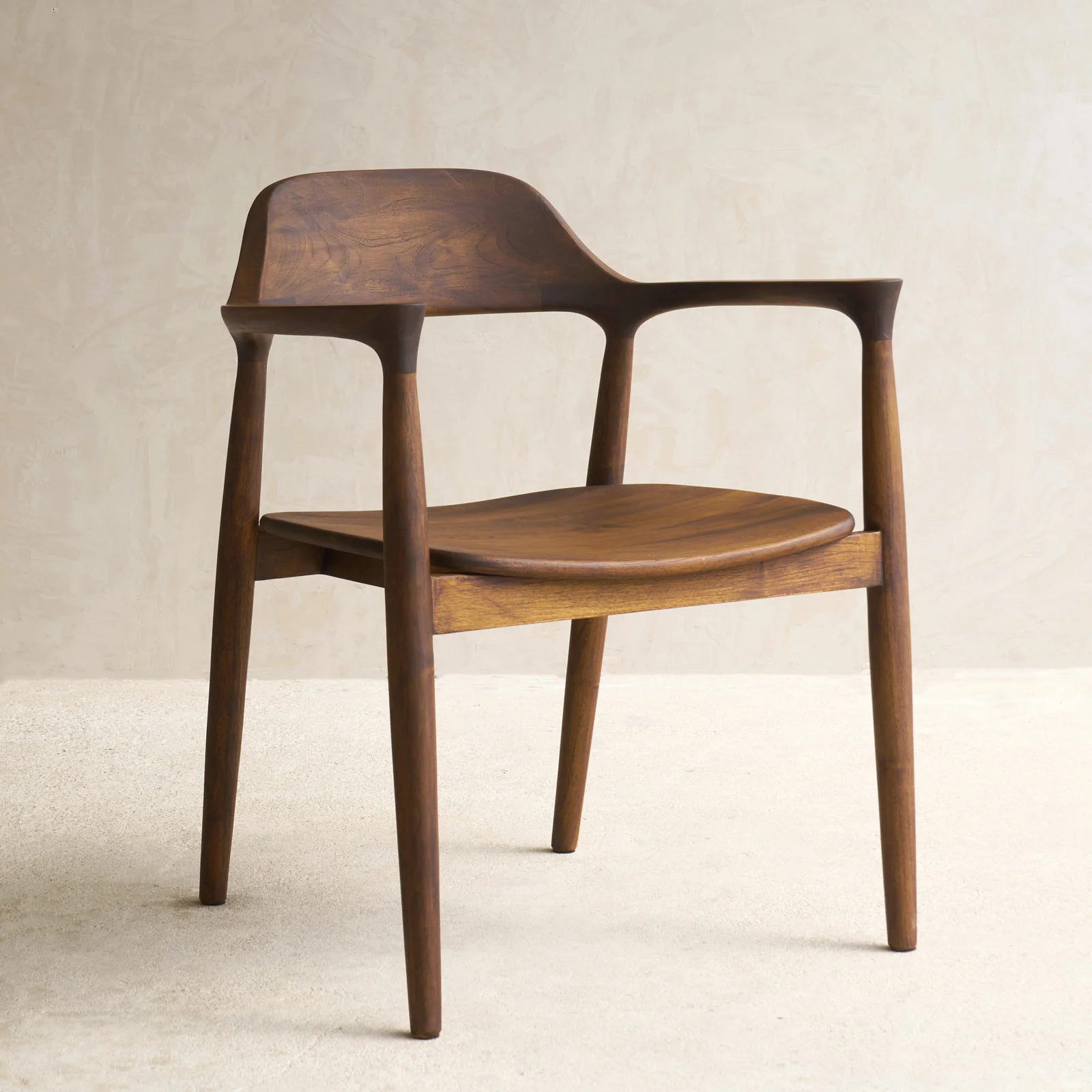 Raku Dining Chair | Dark Stained Teak - Image 3