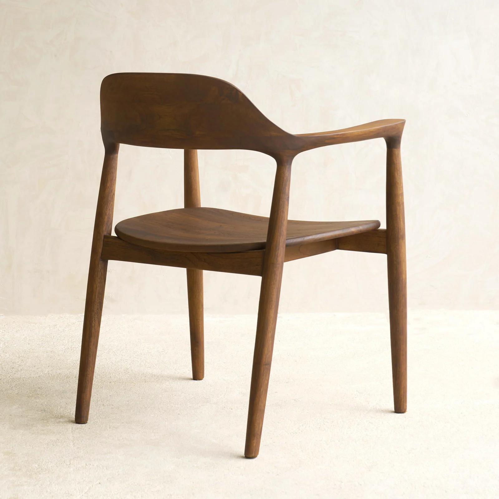 Raku Dining Chair | Dark Stained Teak - Image 6