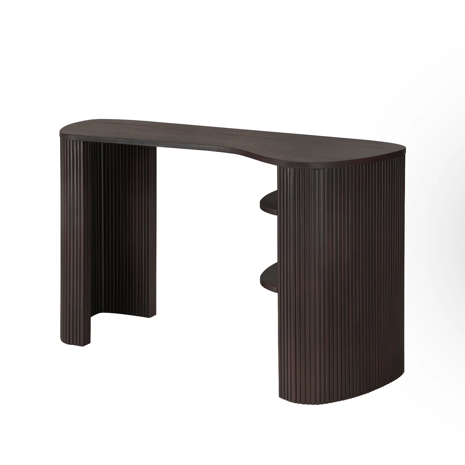 Roller Max Desk | Mahogany - Dark Brown - Image 4