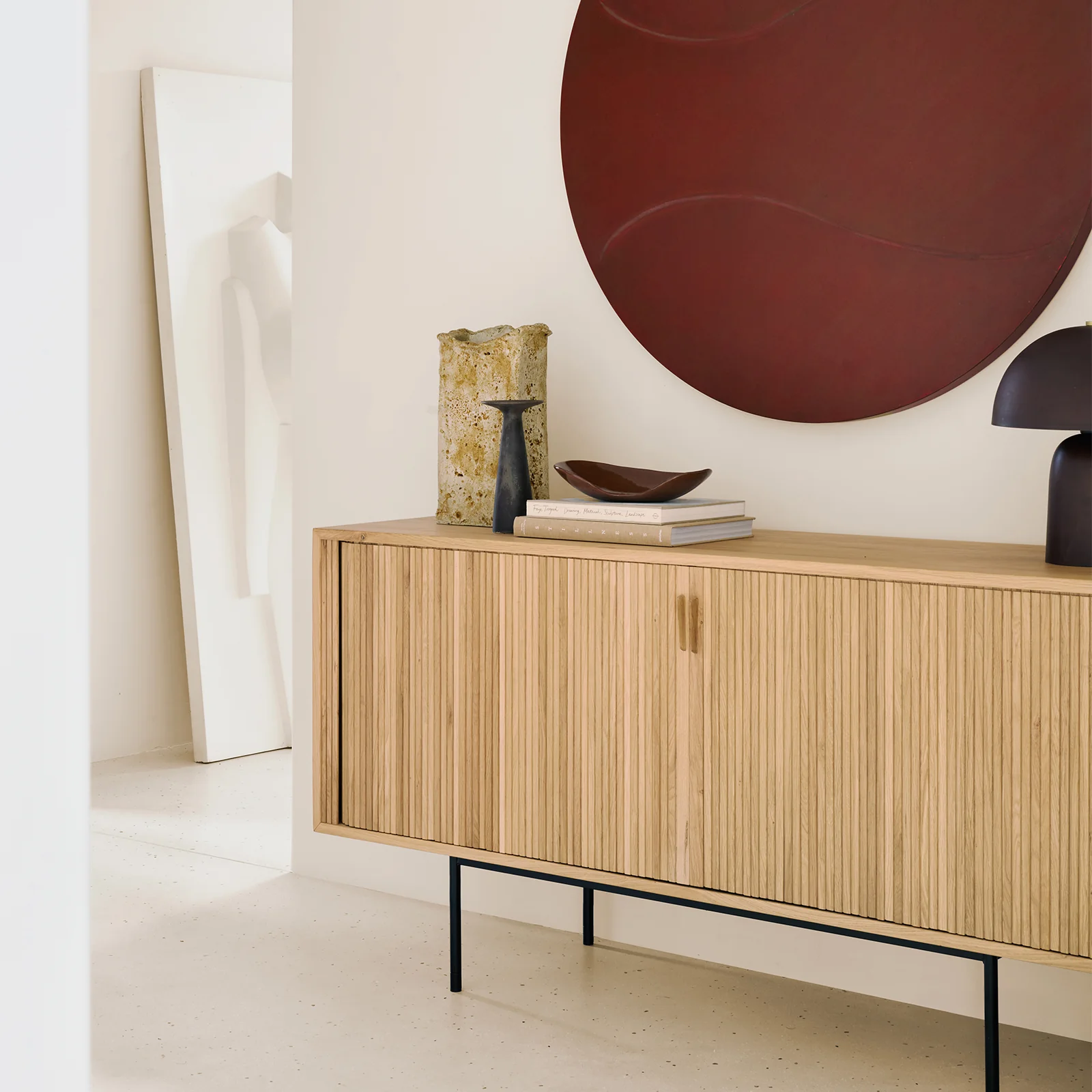 Roller Max Sideboard | Oak (168cm) - Image 12