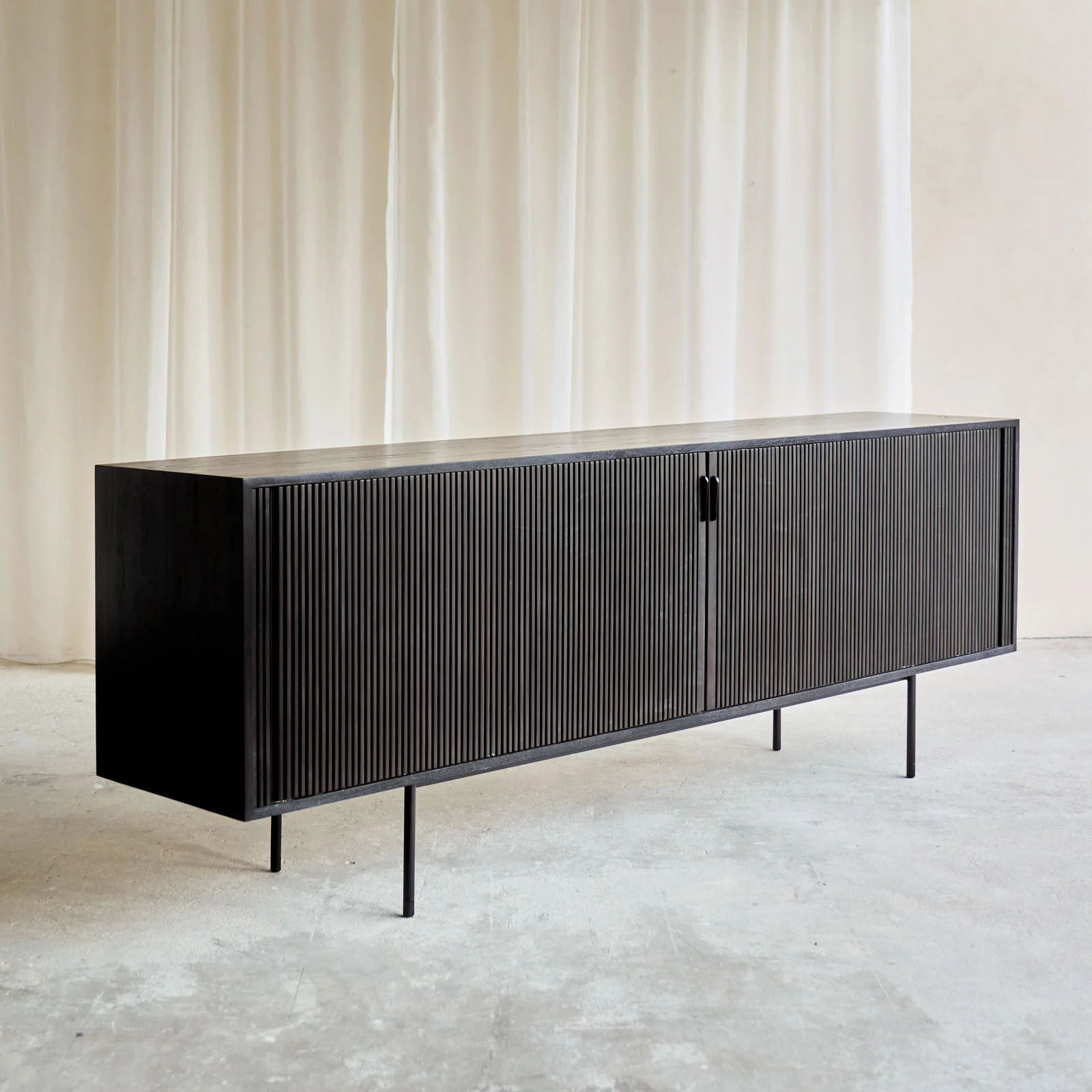 Roller Max Sideboard | Teak (224cm) - Image 3