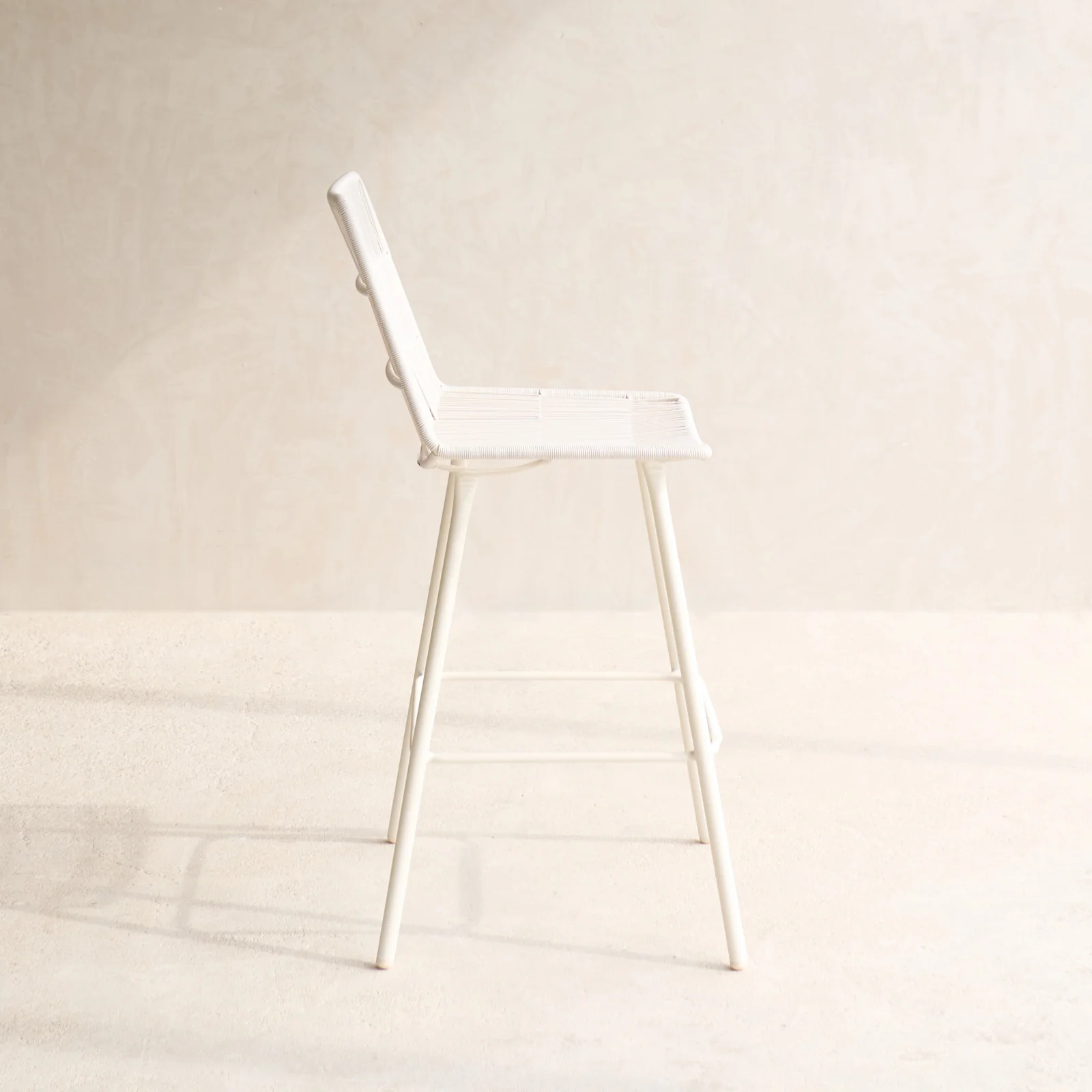 Rose Outdoor Counter Stool | Chalk - Image 4