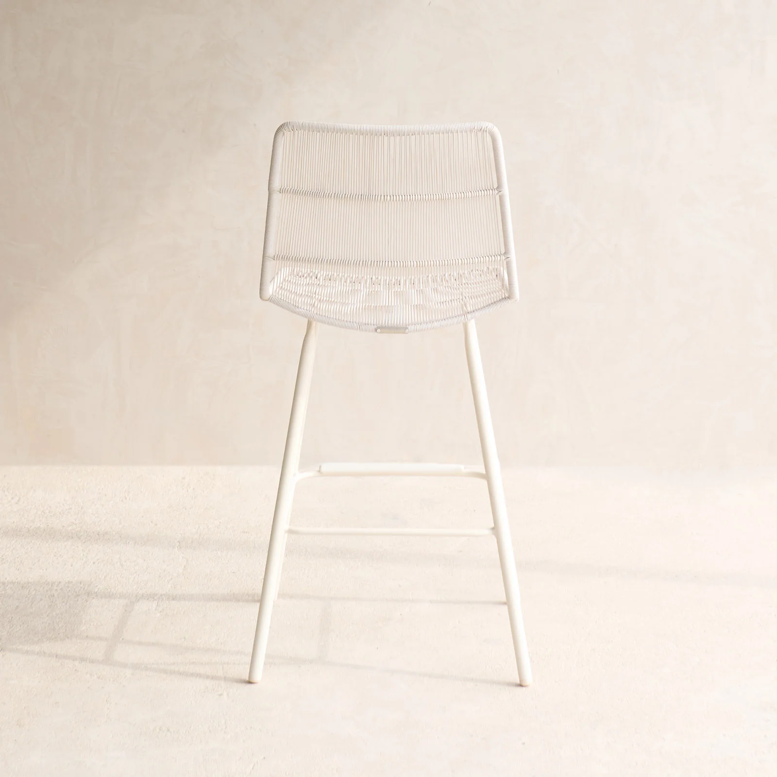 Rose Outdoor Counter Stool | Chalk - Image 9