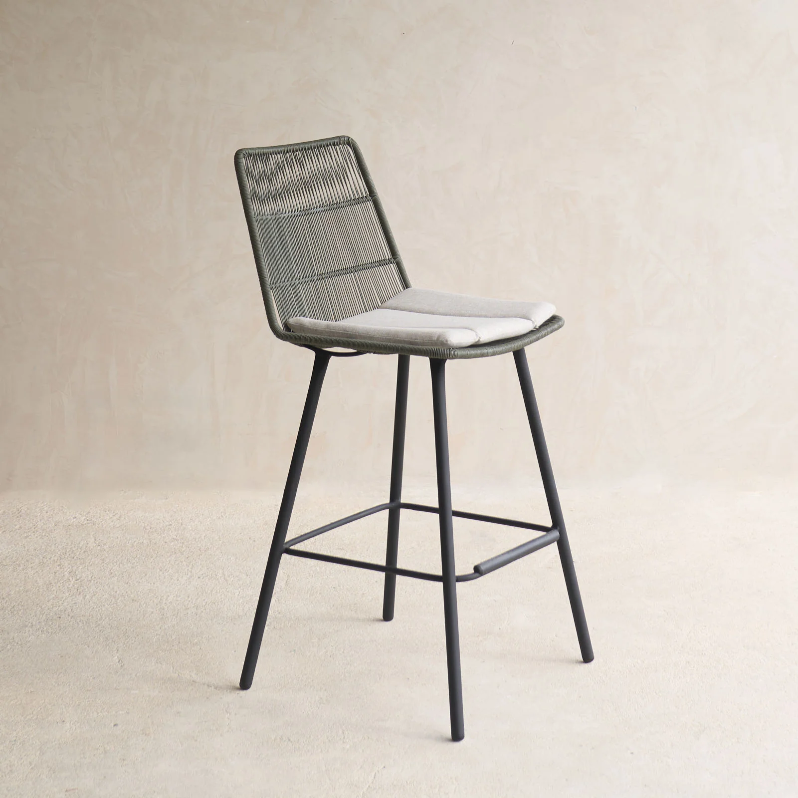 Rose Outdoor Counter Stool | Moss - Image 11