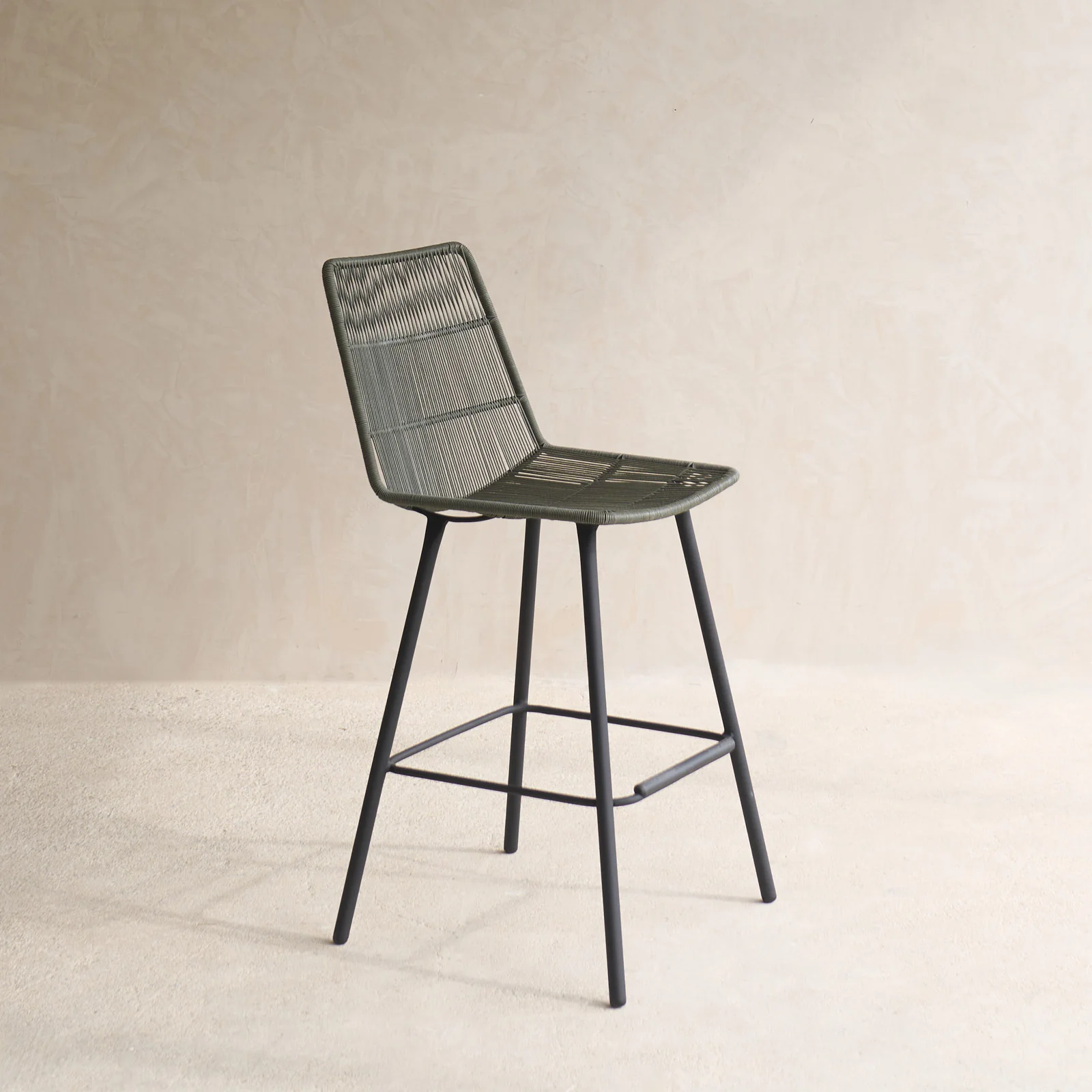 Rose Outdoor Counter Stool | Moss - Image 3