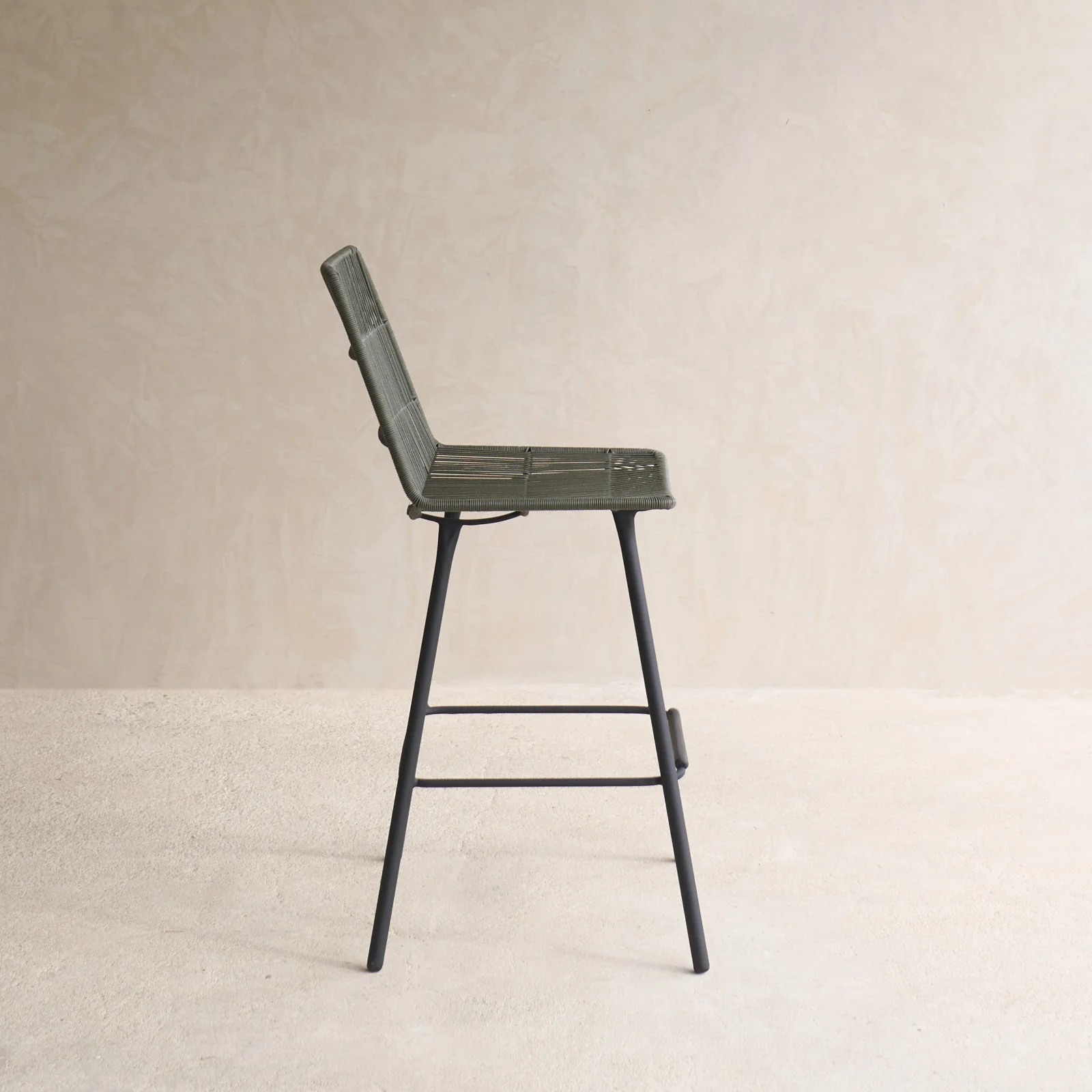 Rose Outdoor Counter Stool | Moss - Image 4
