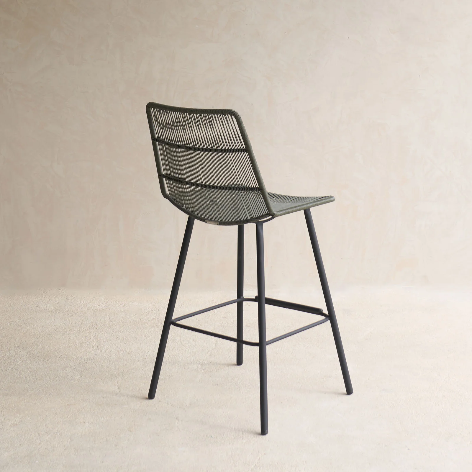 Rose Outdoor Counter Stool | Moss - Image 8